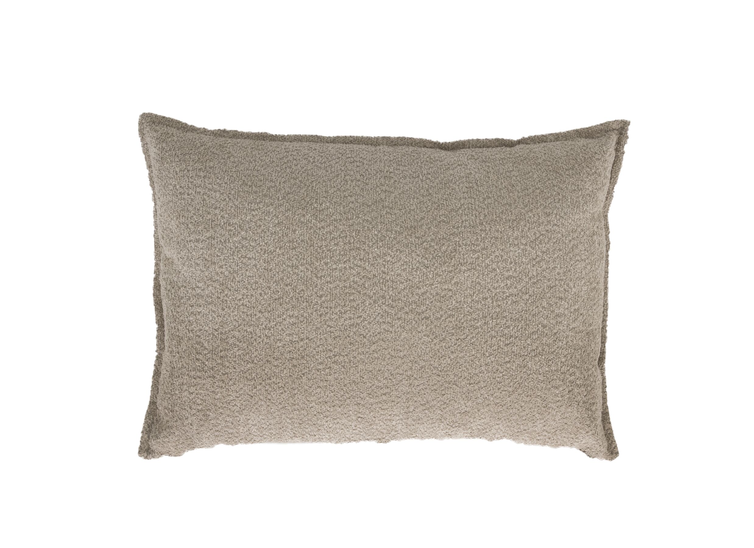 Kussen Erna 100x70cm - stof - creme - Coussin Erna 100x70cm - tissu - creme