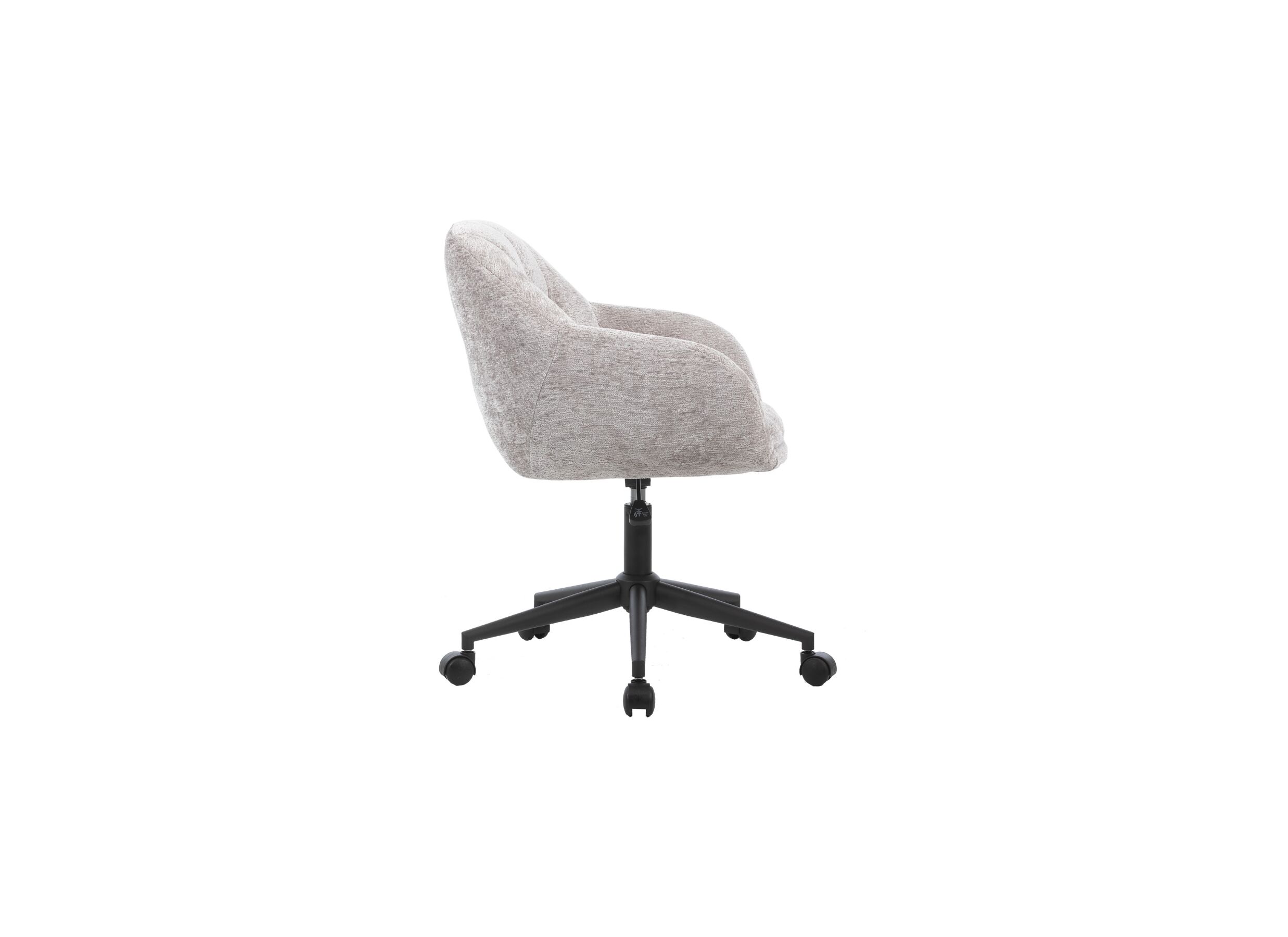 Aperçu - Chaise de bureau Comfy gris teddy