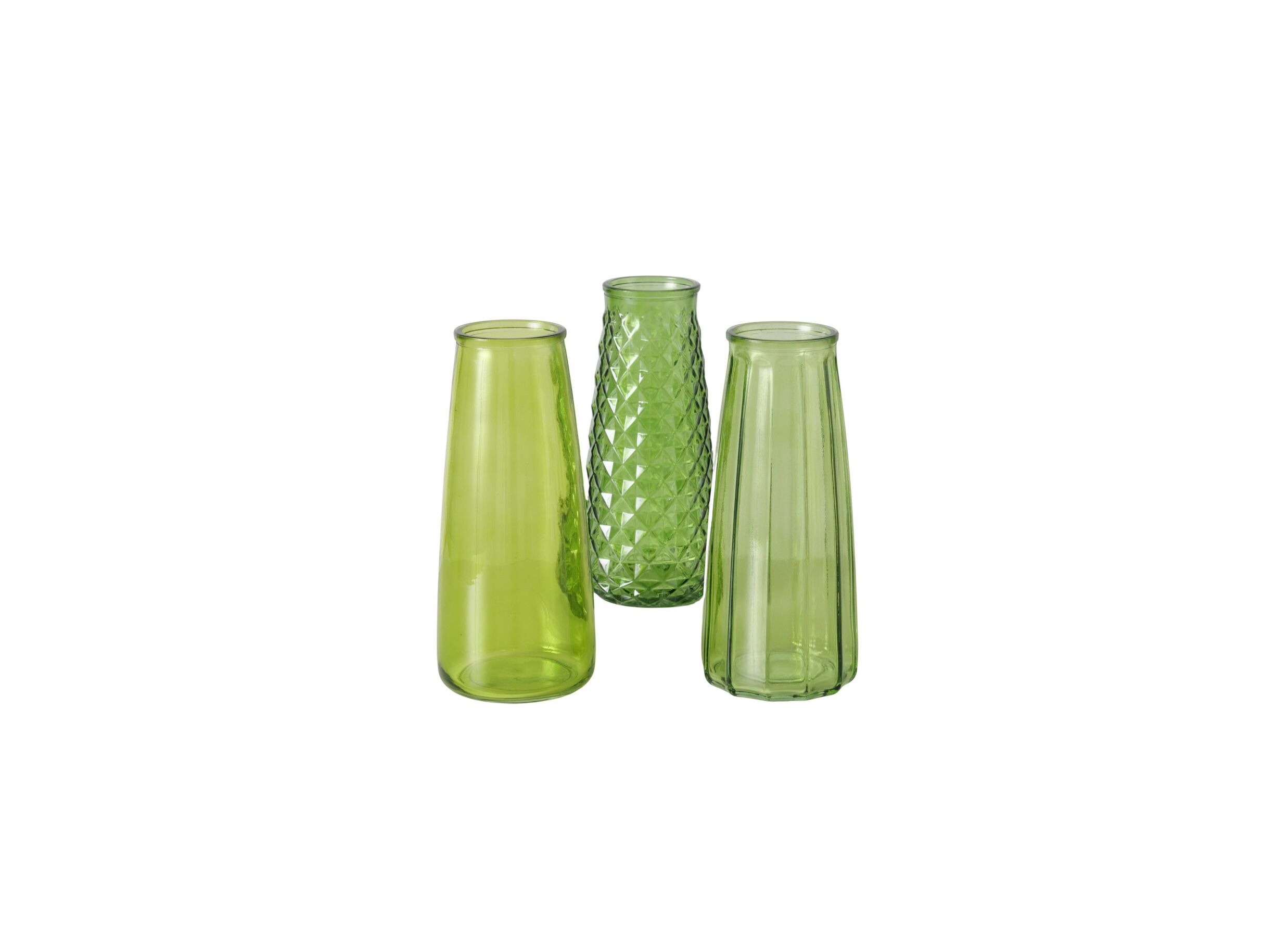 Vaas Oriana H22 - Vase Oriana H22,5cm - verre - vert