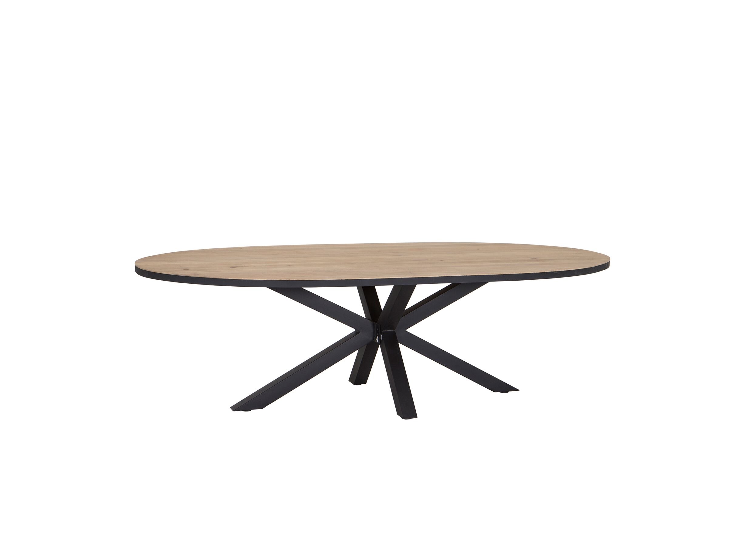 Tafel Ark 250x128cm - eik massief - naturel