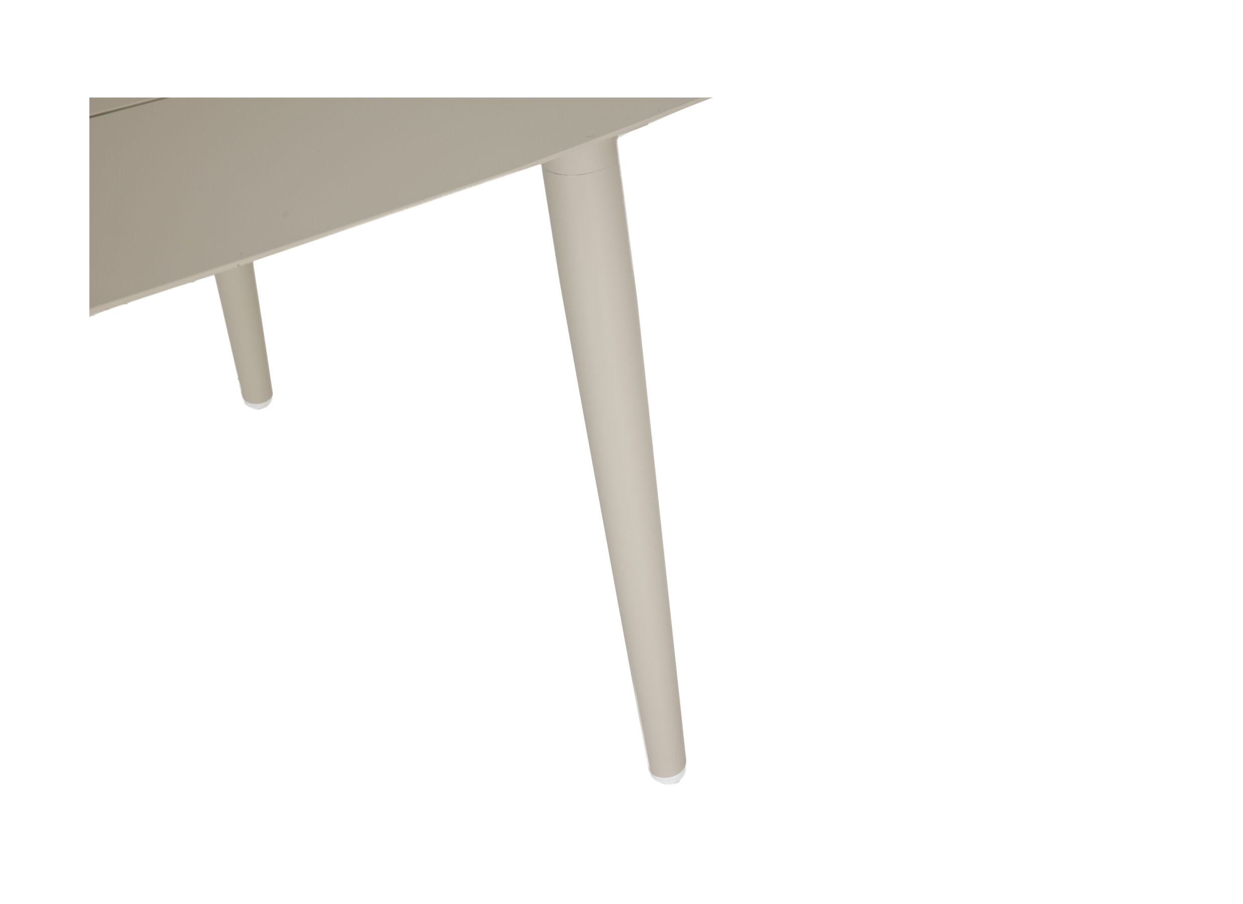 Detail - Table de jardin Montana 180x90cm - aluminium - greige