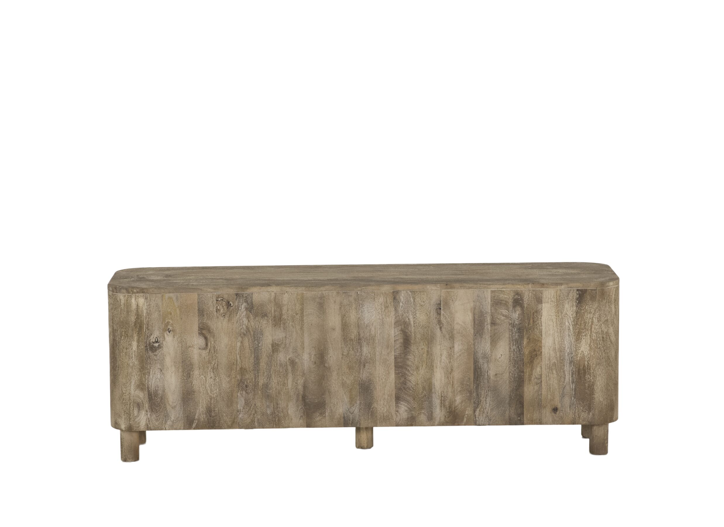 Aperçu - Meuble TV Darwin 150cm - manguier massif - sandblast