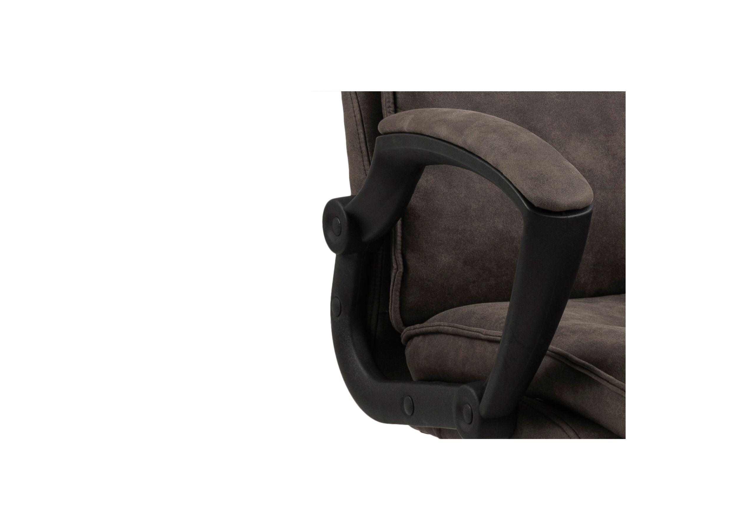 Detail - Chaise de bureau 69,5x67x115cm - tissu - anthracite