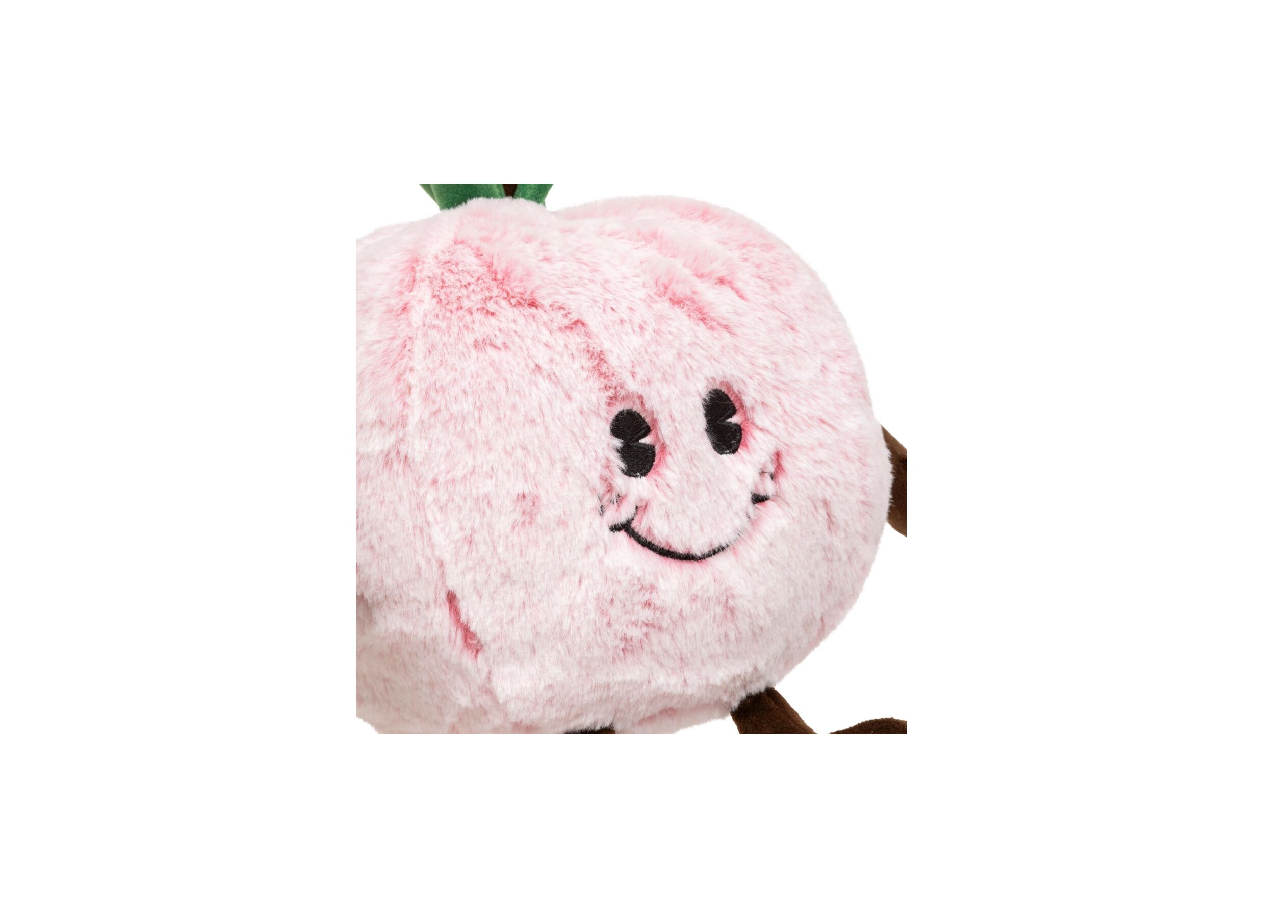 Detailfoto - Knuffel Perzik H20cm - stof - peachy roze
