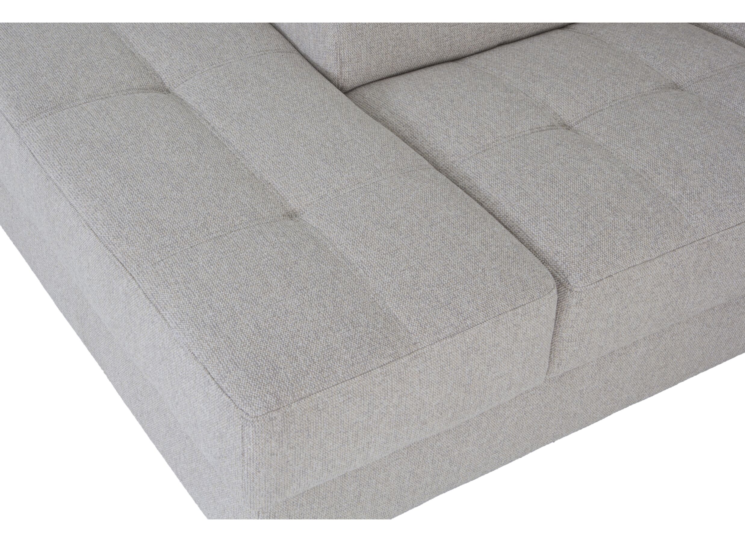 Canapé d'angle Rezzo tissu beige