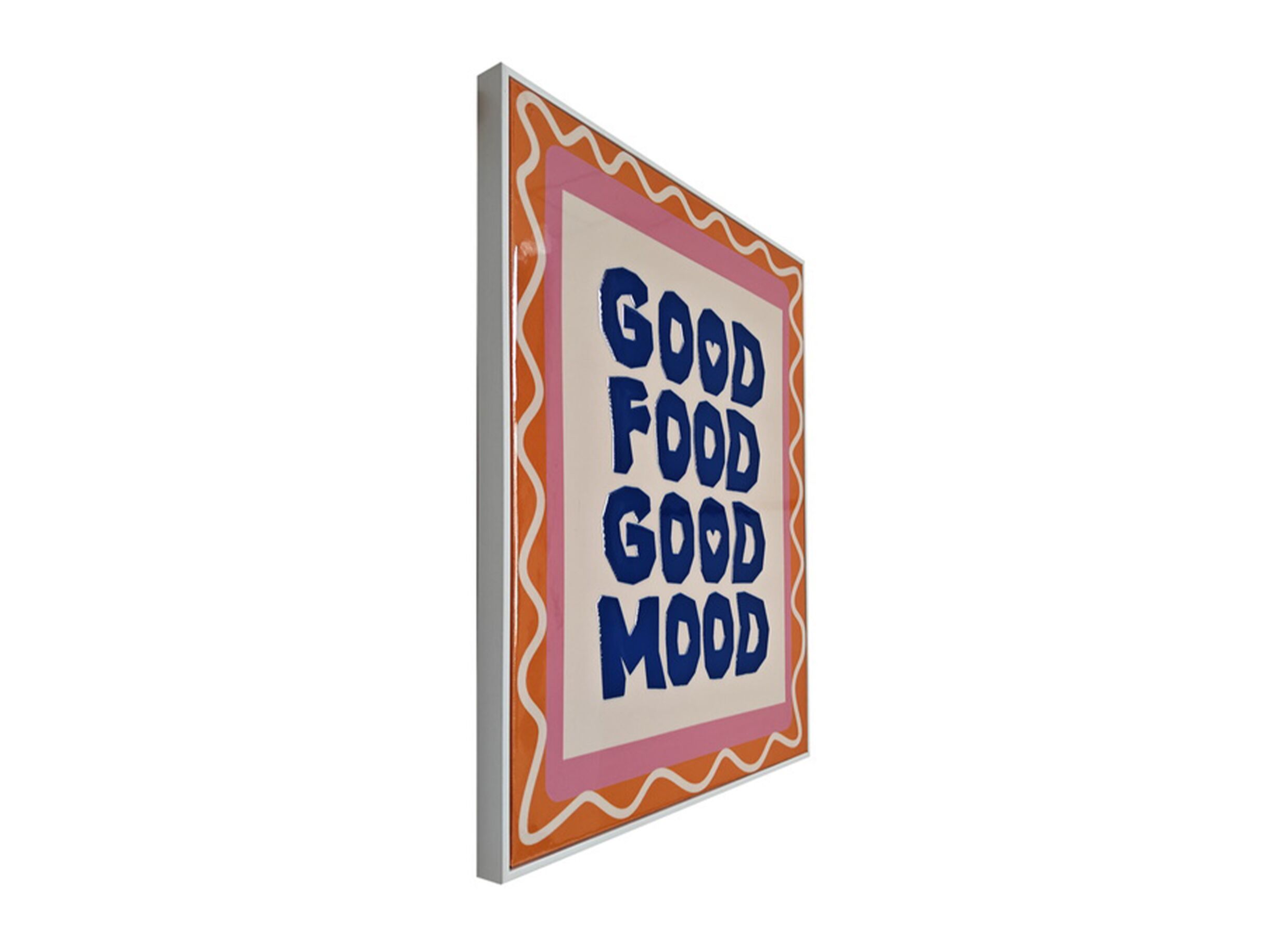 Overzichtsfoto - Print op canvas Good Food 40x50cm - resin coating