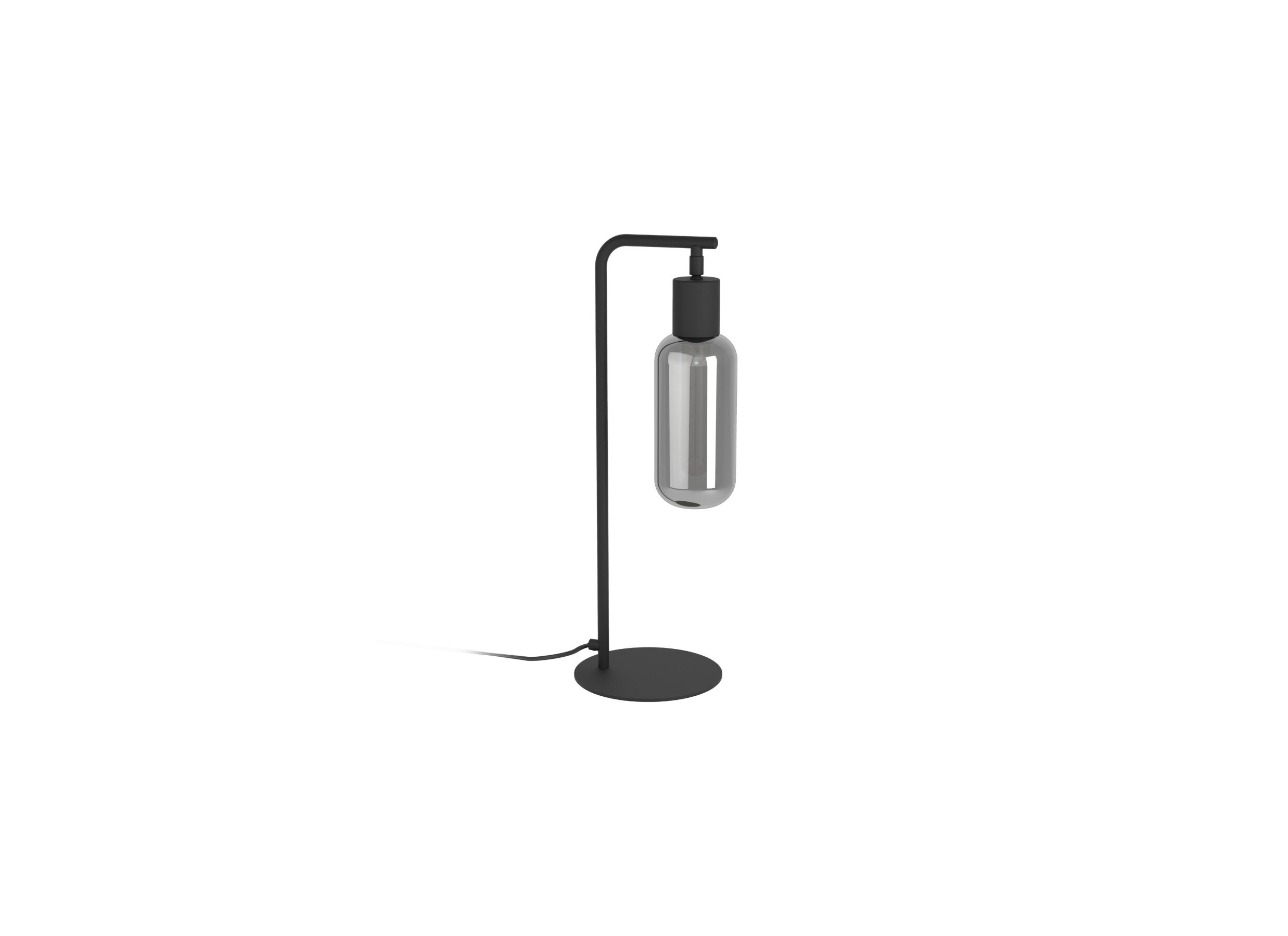 Tafellamp Maione E27 H50 - Lampe de table Maione E27 H50,5cm acier noir