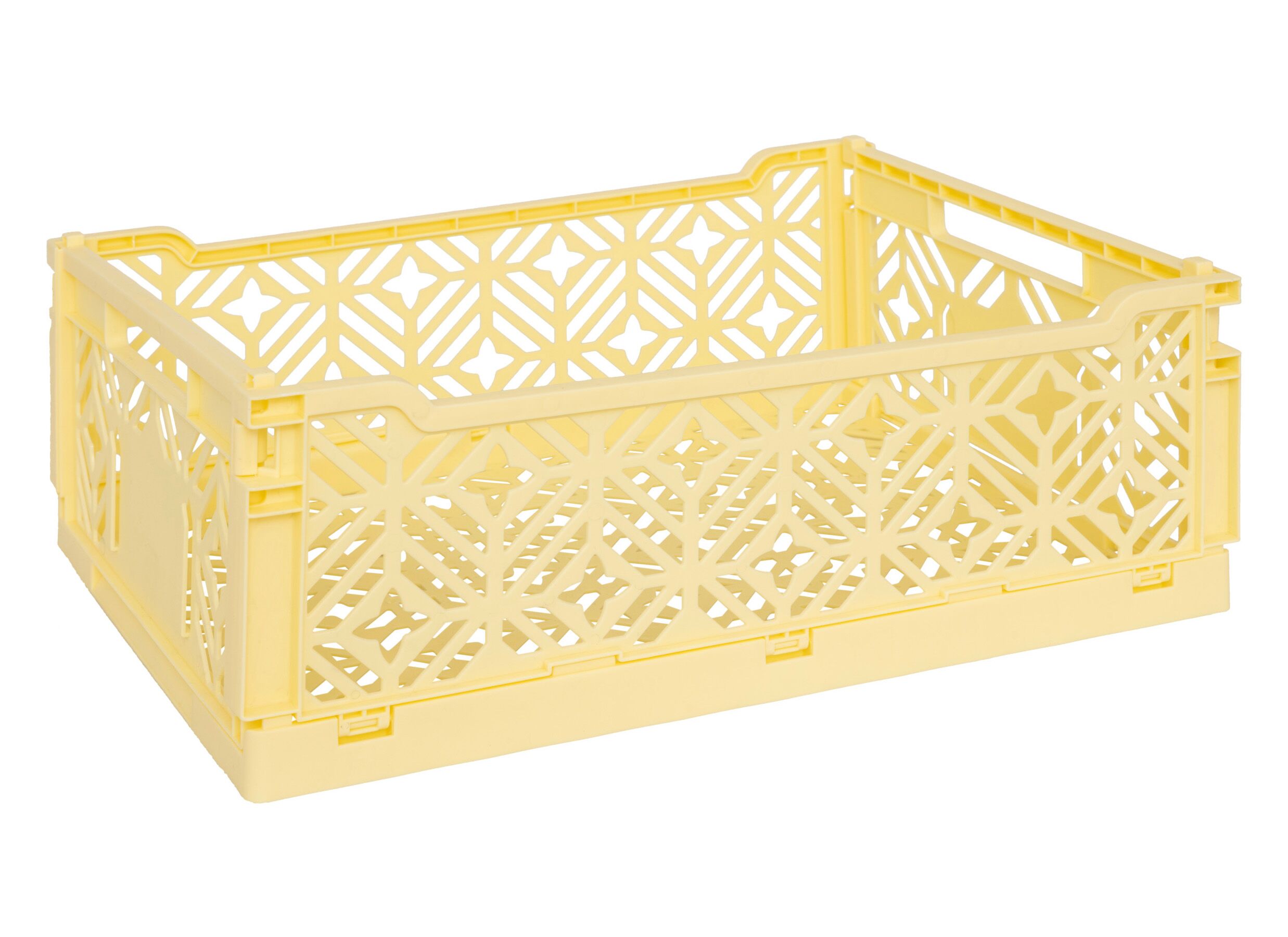 Plus Important - Box pliable 40x30x15cm - plastique - jaune