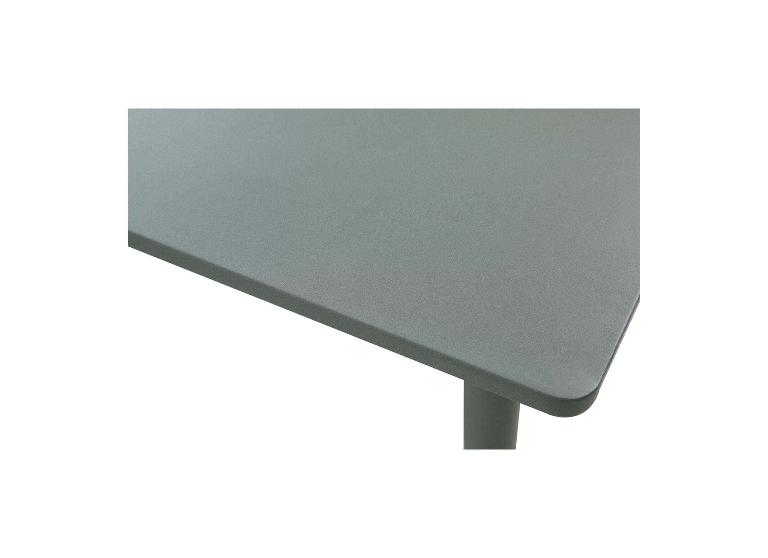 Detailfoto - Tuintafel Phi 150x80x72cm staal groen