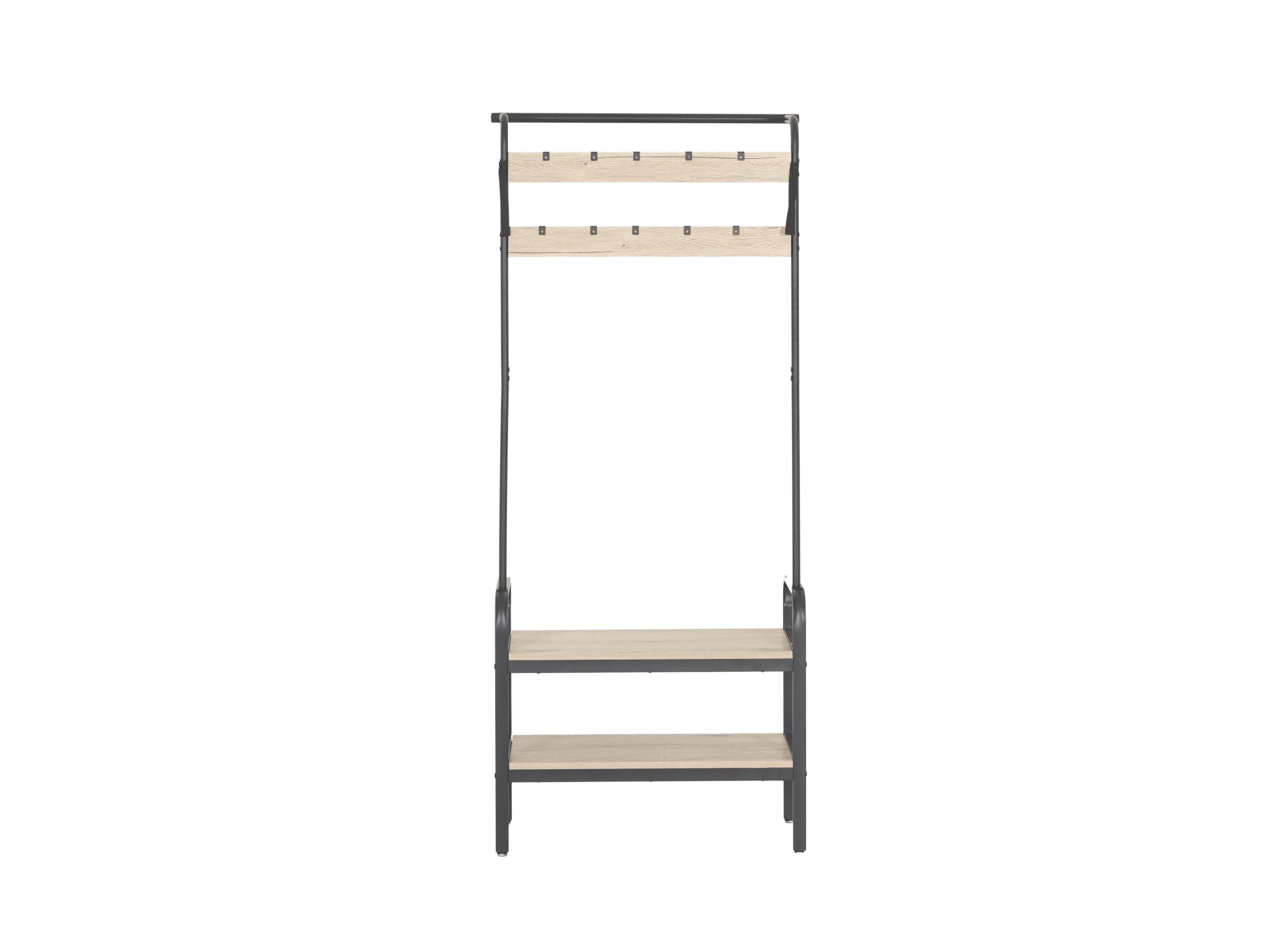 Overzichtsfoto - Halkast Rescue 73x34x170cm - decor & metaal - white ash & zwart