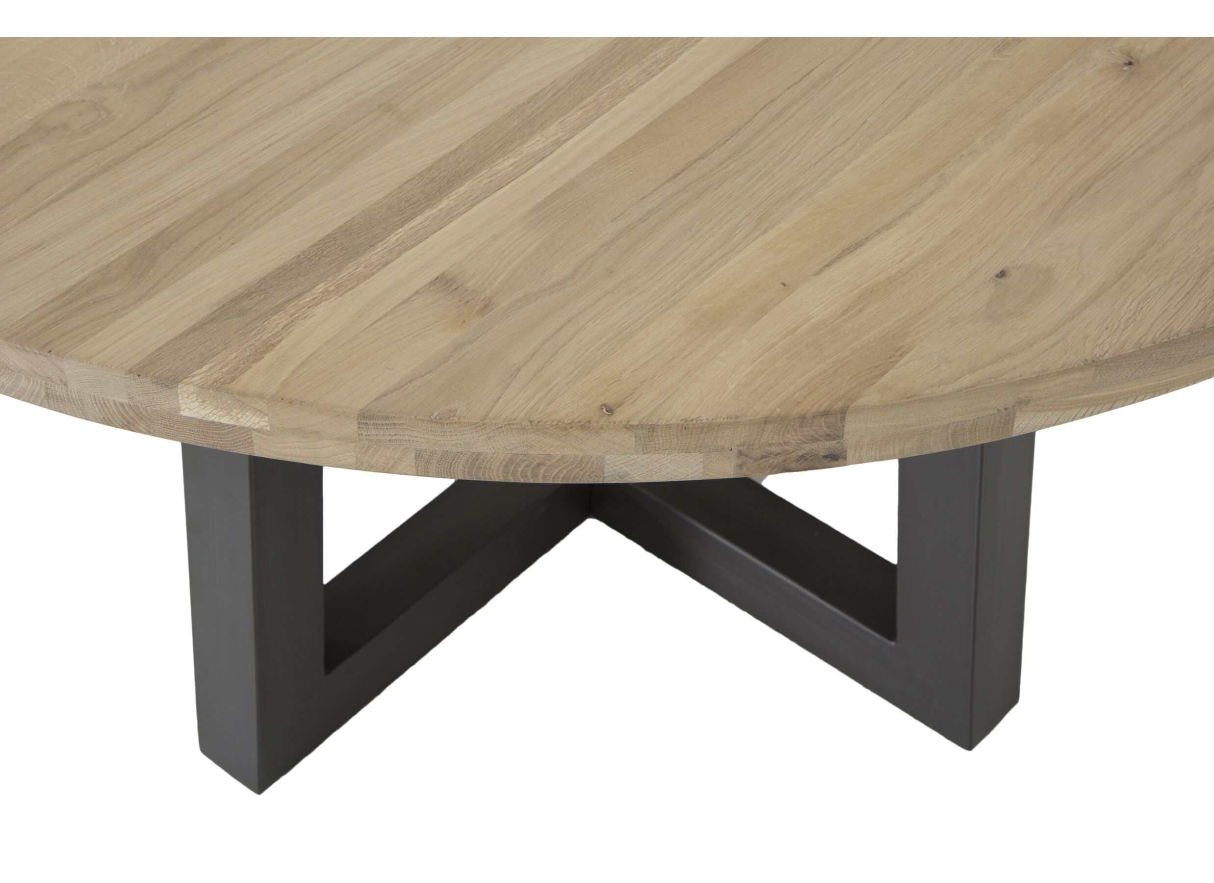 Table ronde La Fabrique Ø140cm - chêne massif - naturel