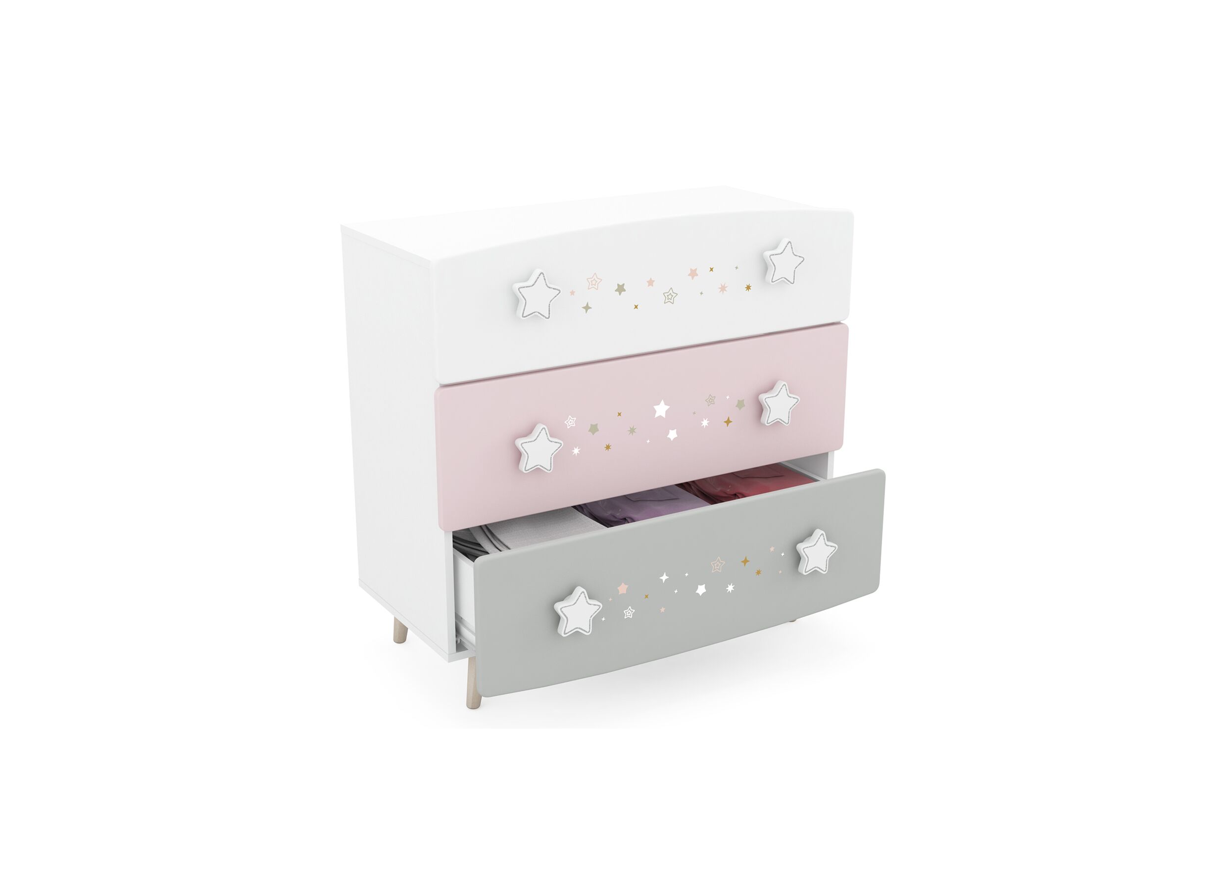 Detail - Commode Etoiles 87x41x87cm