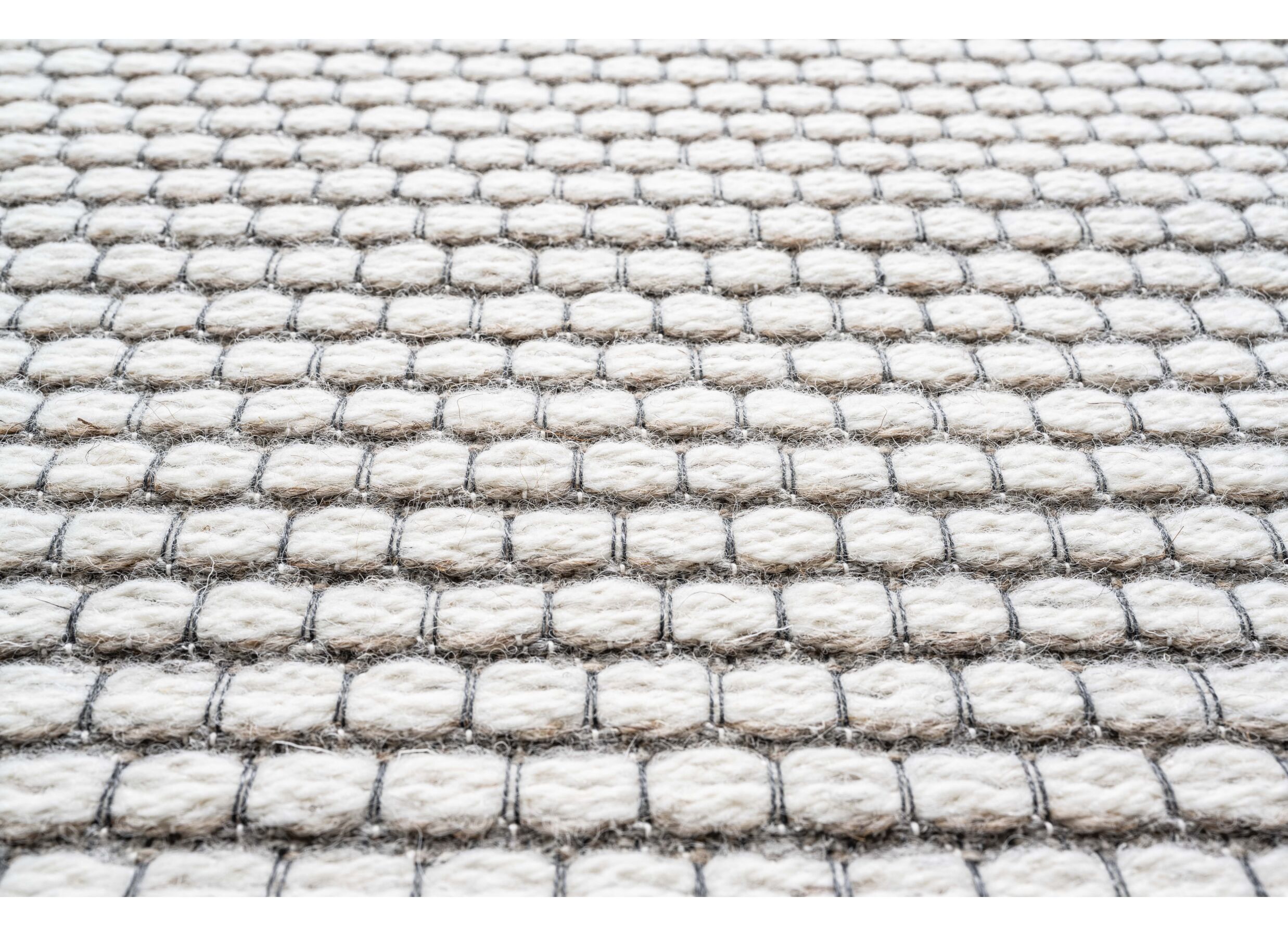 Detailfoto - Tapijt Himalaya 240x80cm wol wit