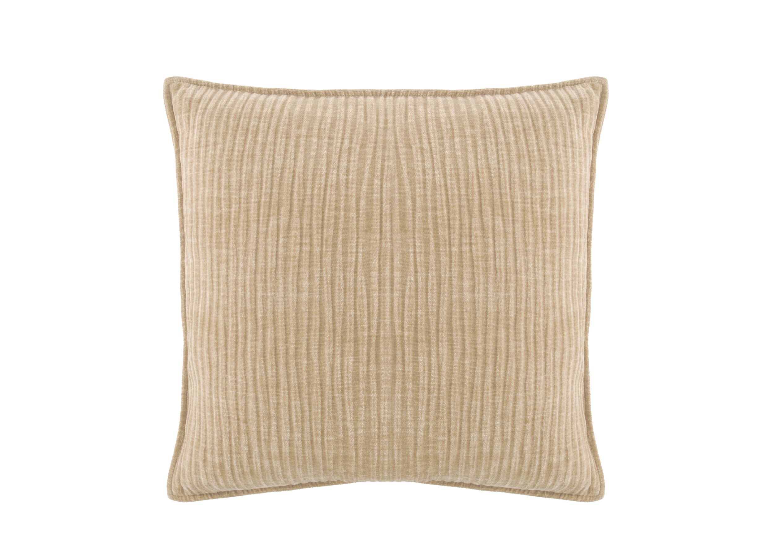 Kussen Juliette 45x45cm - stof - zand - Coussin Juliette 45x45cm - tissu - sable