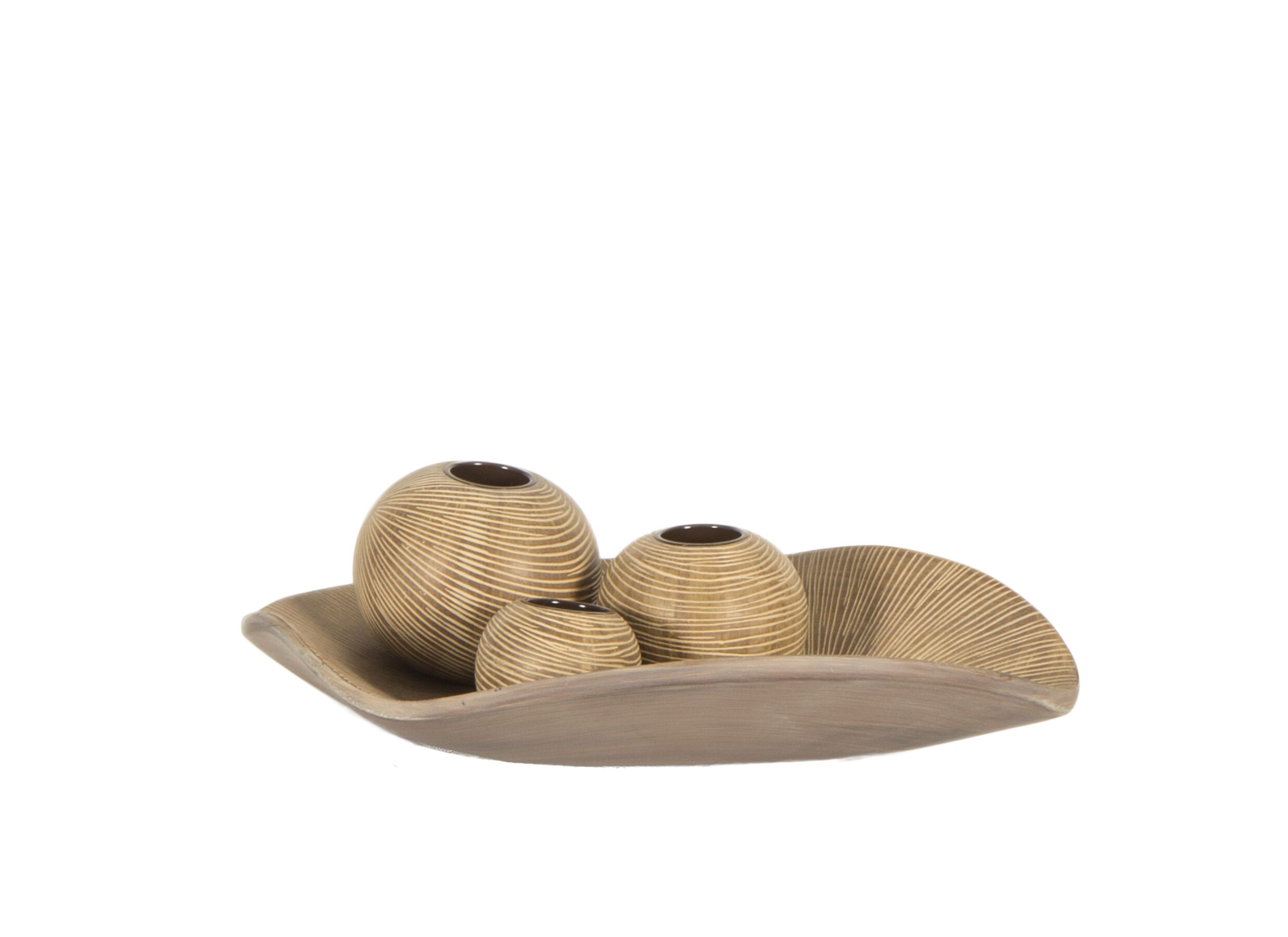 Photo ensemble - Porte-bougie Blossom H8,5cm