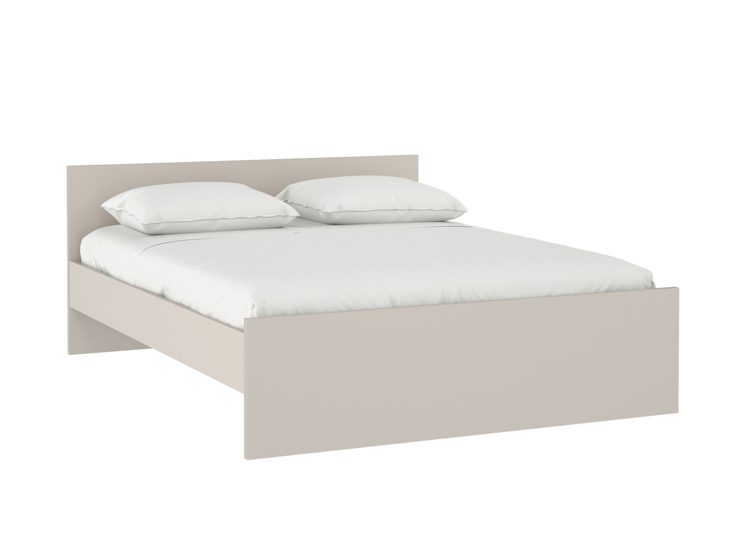 Bed Naia 160x200cm - decor - cashmere - Bed Naia 160x200cm - decor - cashmere