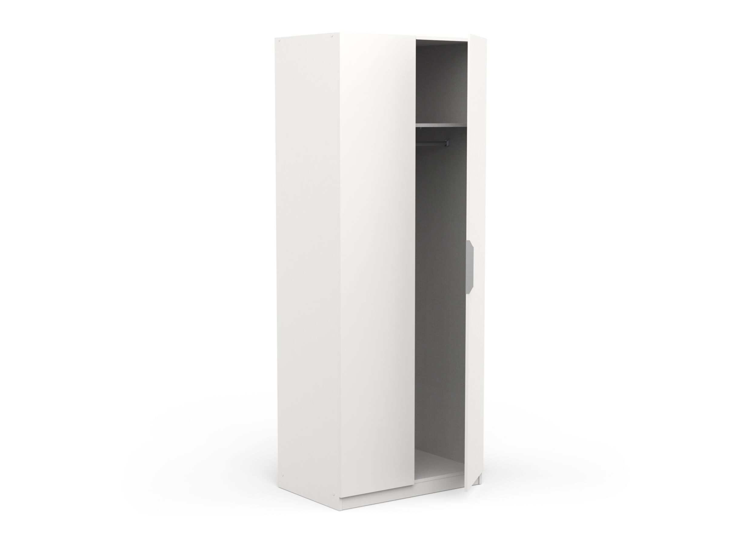 Disposition - Garde-robe Ghost 79cm - décor - blanc