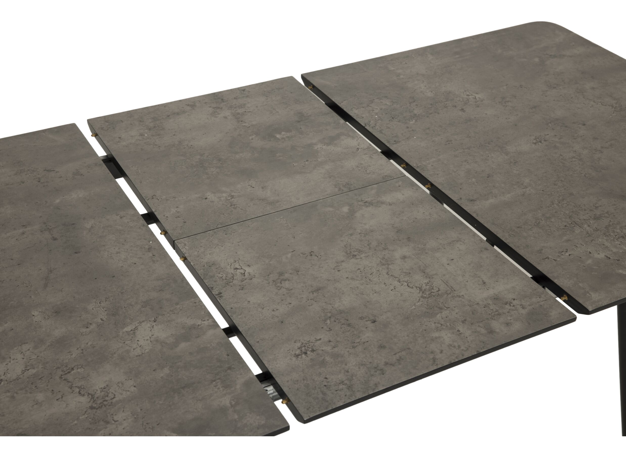 Table Dixon 120/160x80cm - MDF - béton