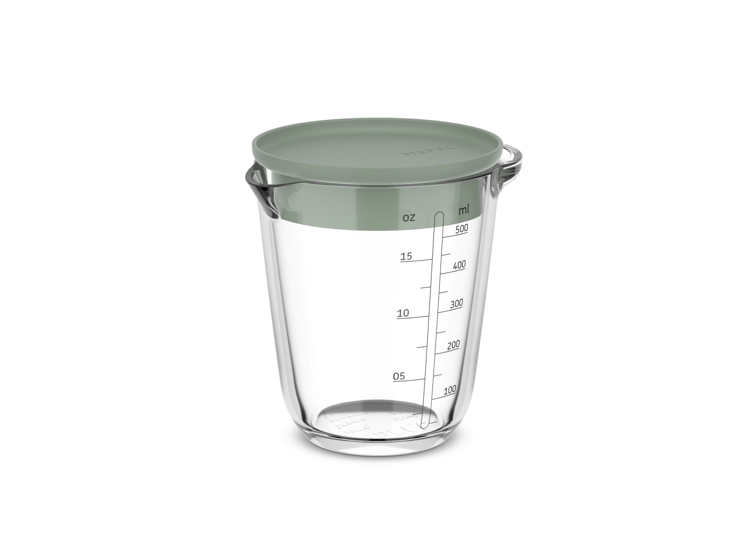 Overzichtsfoto - Maatbeker Chef It 0,5L - glas - nordic sage