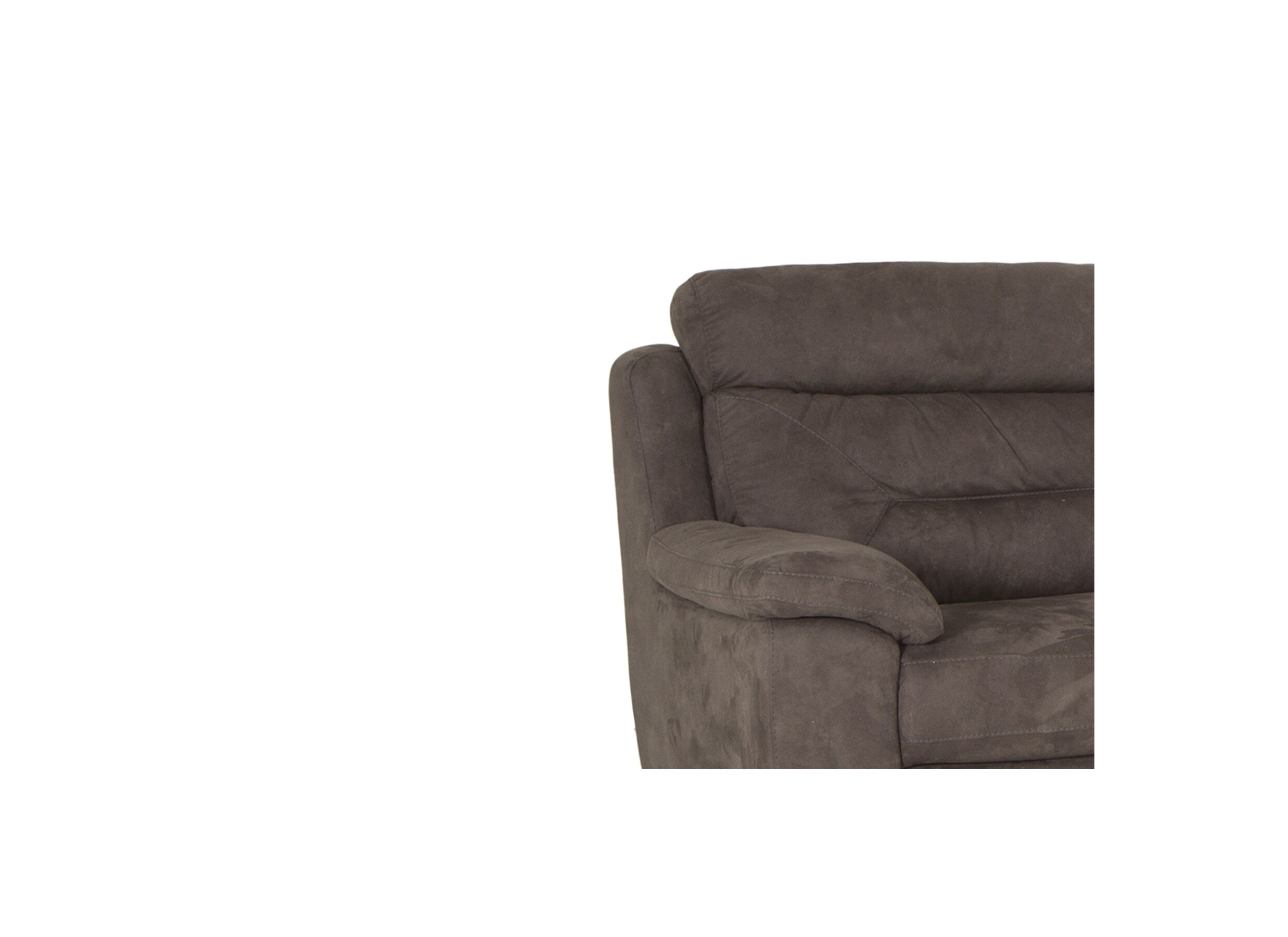 Detailfoto - Zetel Neil 2-zit - stof - grijs