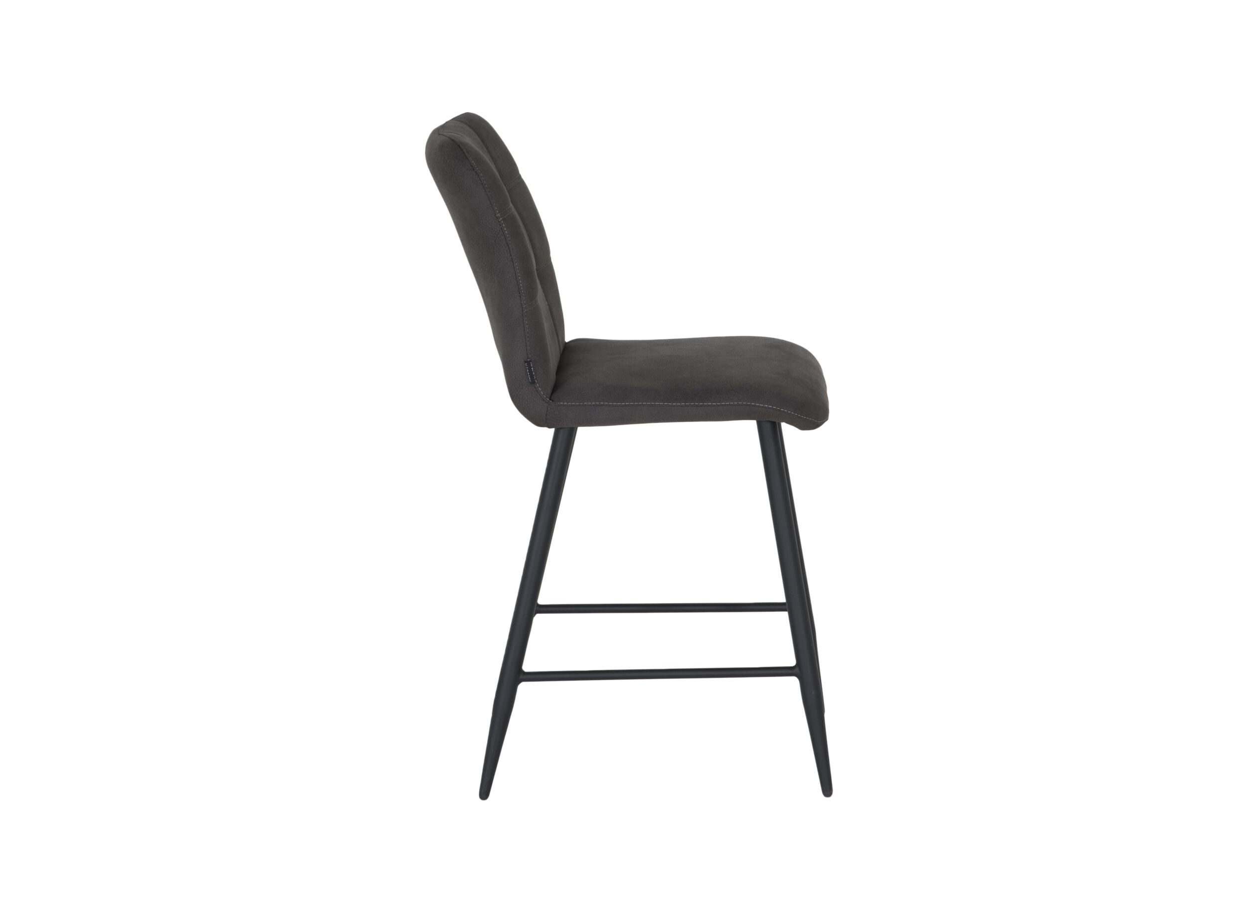 Chaise de bar Dex tissu - zorro nthracite