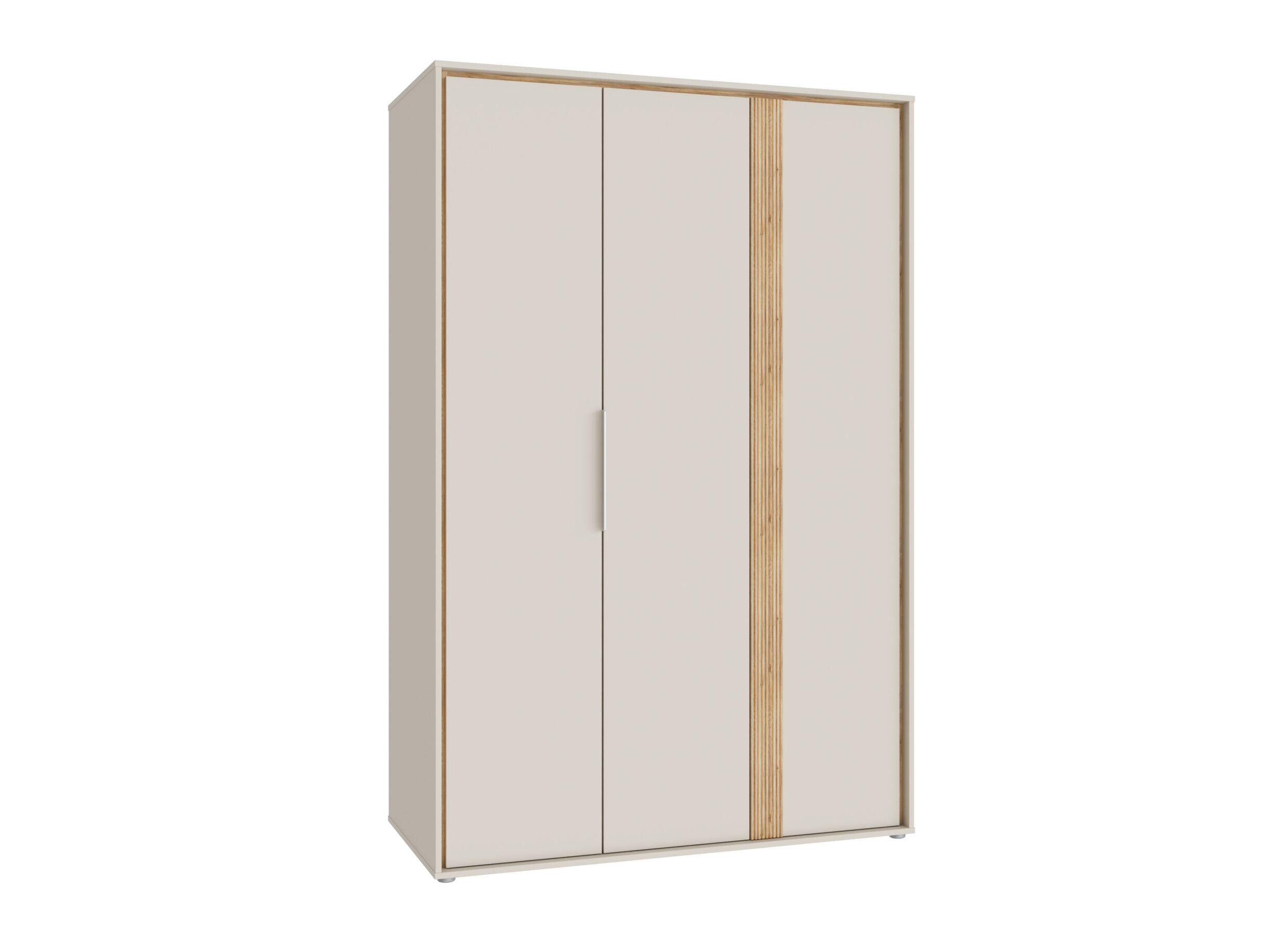 Kleerkast Wexlin 126x60x194cm - decor - sand & mauvella oak - Garde-robe Wexlin 126x60x194cm - décor - sand & mauvella oak