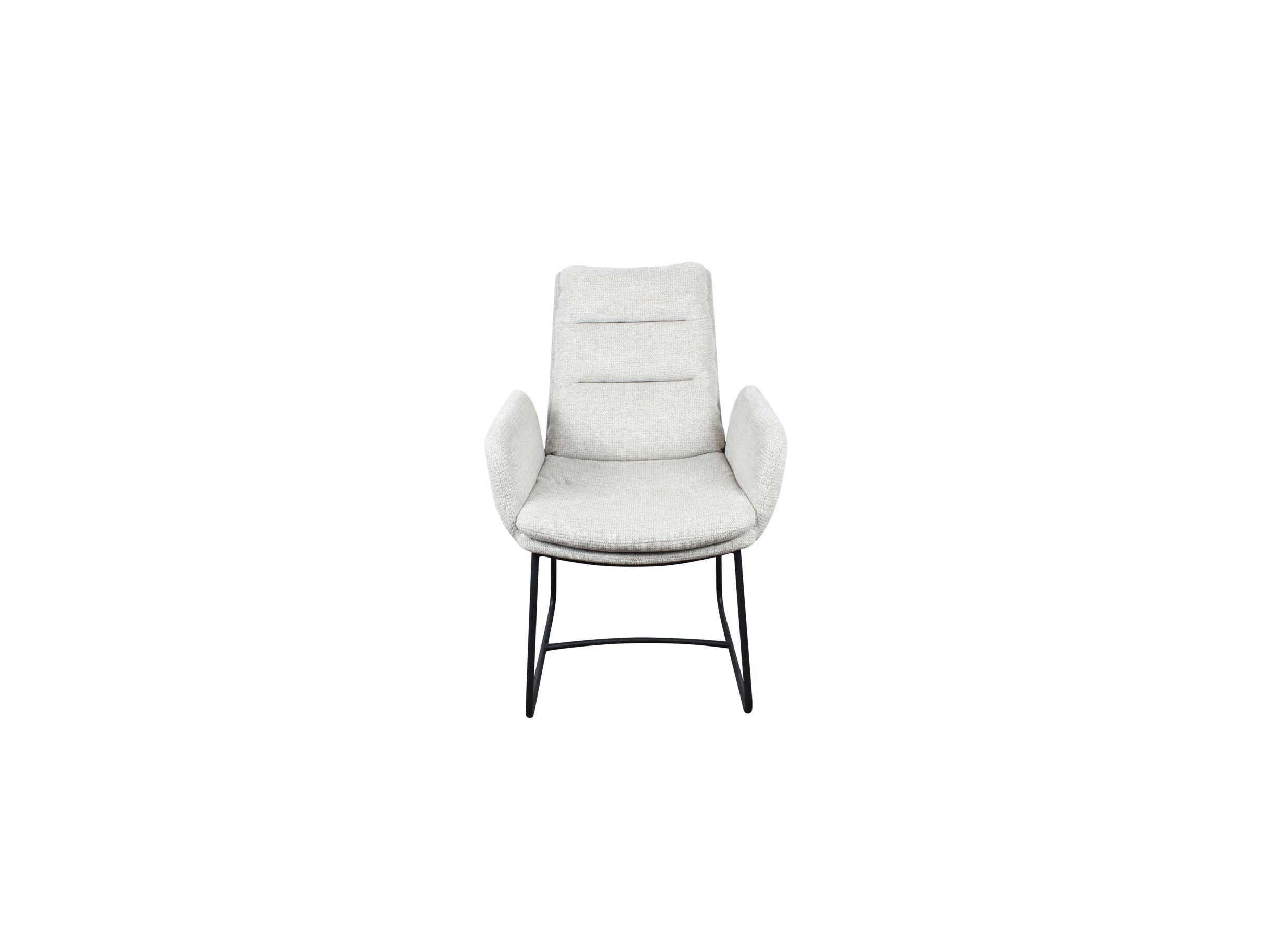 Stoel Crux 67x62x93cm - stof - cream