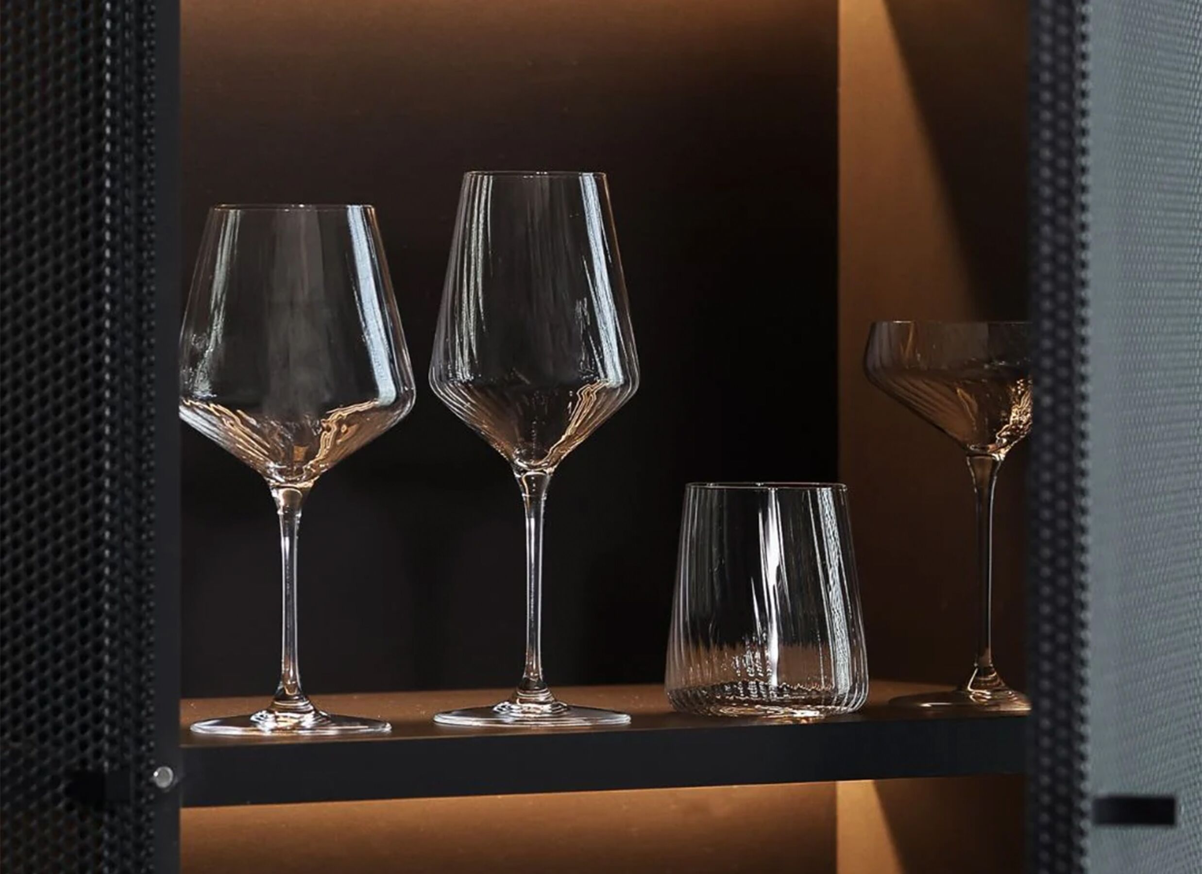 Foto ambiance - Verre à vin Robi 45cl - verre - transparent lot de 4