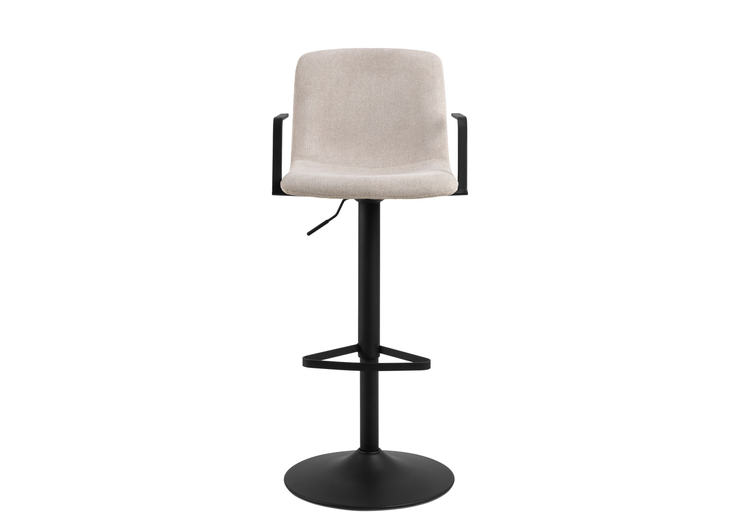 Plus Important - Chaise de bar HA63cm - tissu - beige
