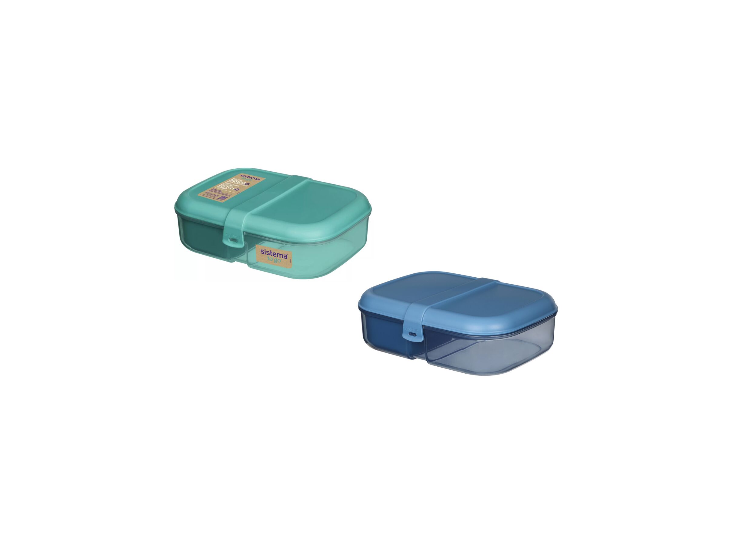 Hoofdfoto - Lunchbox 1,1L blauw groen