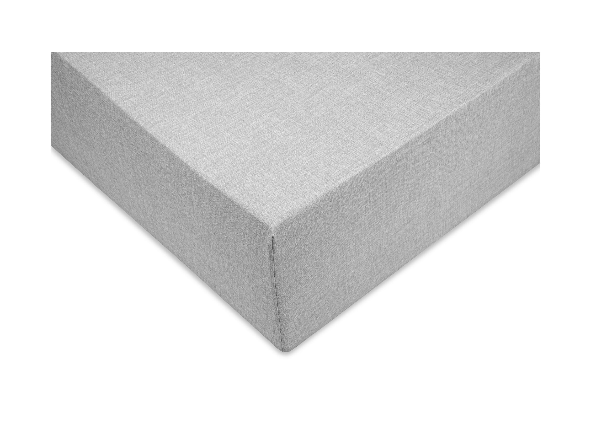 Drap-housse 90x200cm coton dove grey - Drap-housse 90x200cm coton dove grey