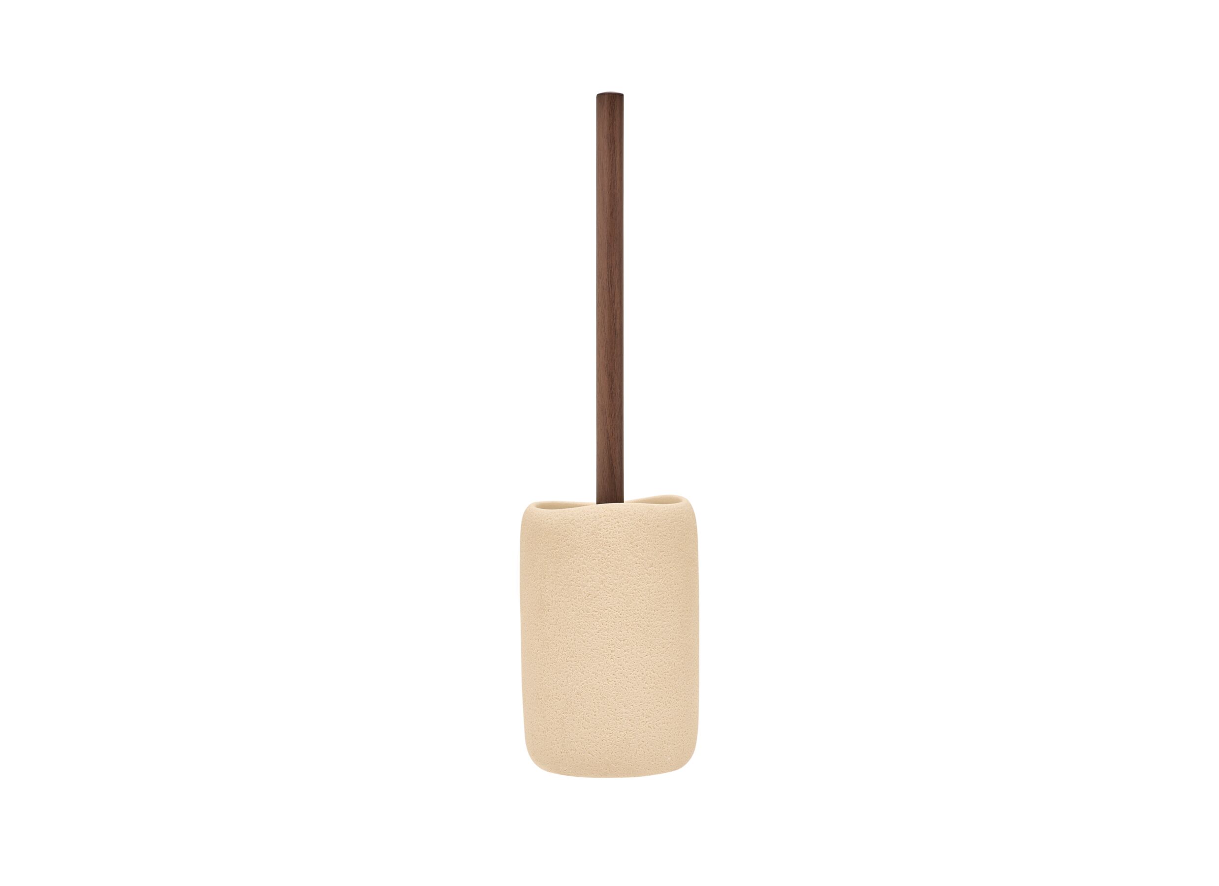 Overzichtsfoto - Wc-borstel Oleya H41,5cm - polyresine - beige
