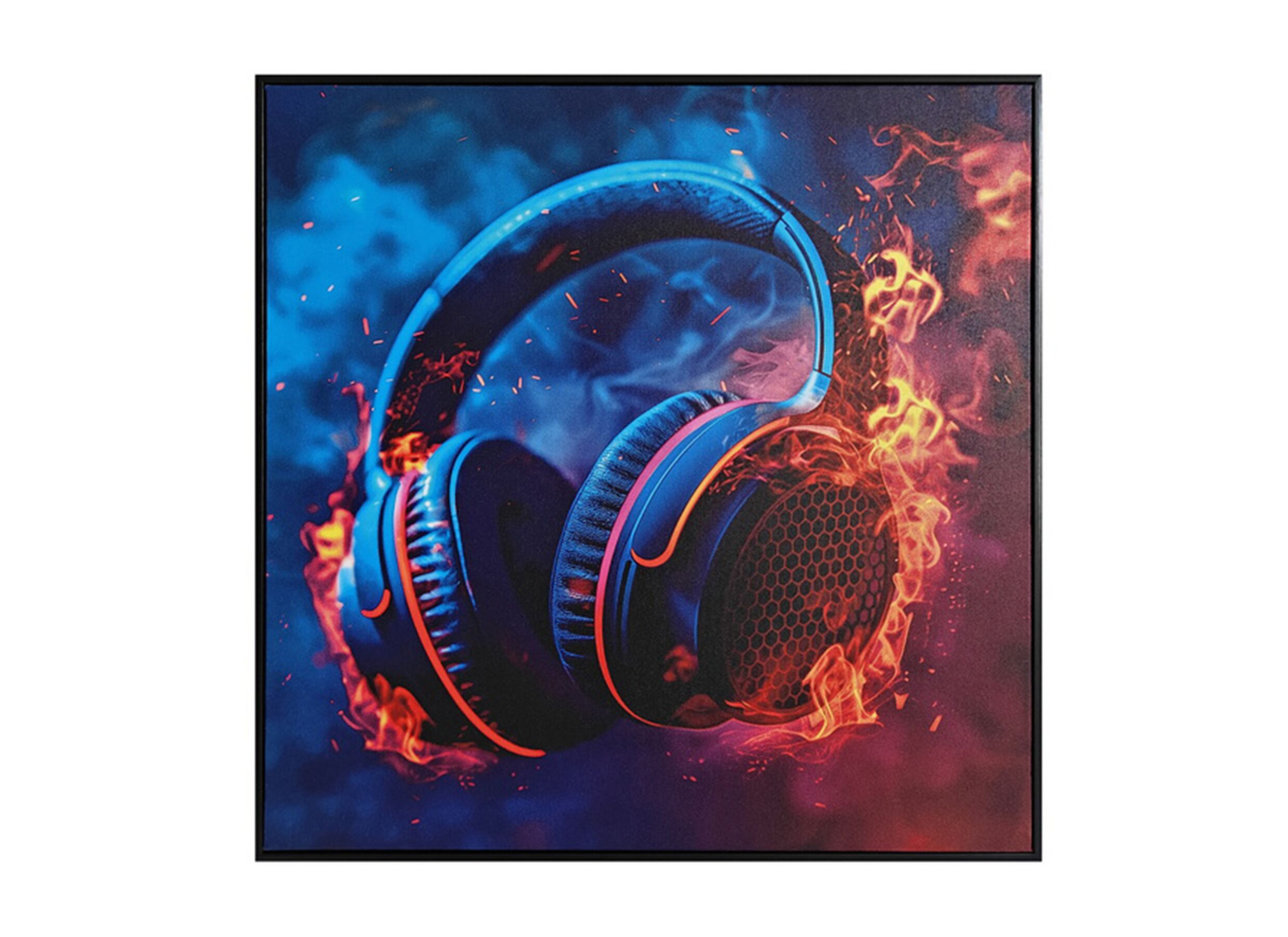 Plus Important - Impression sur toile Gaming 50x50cm