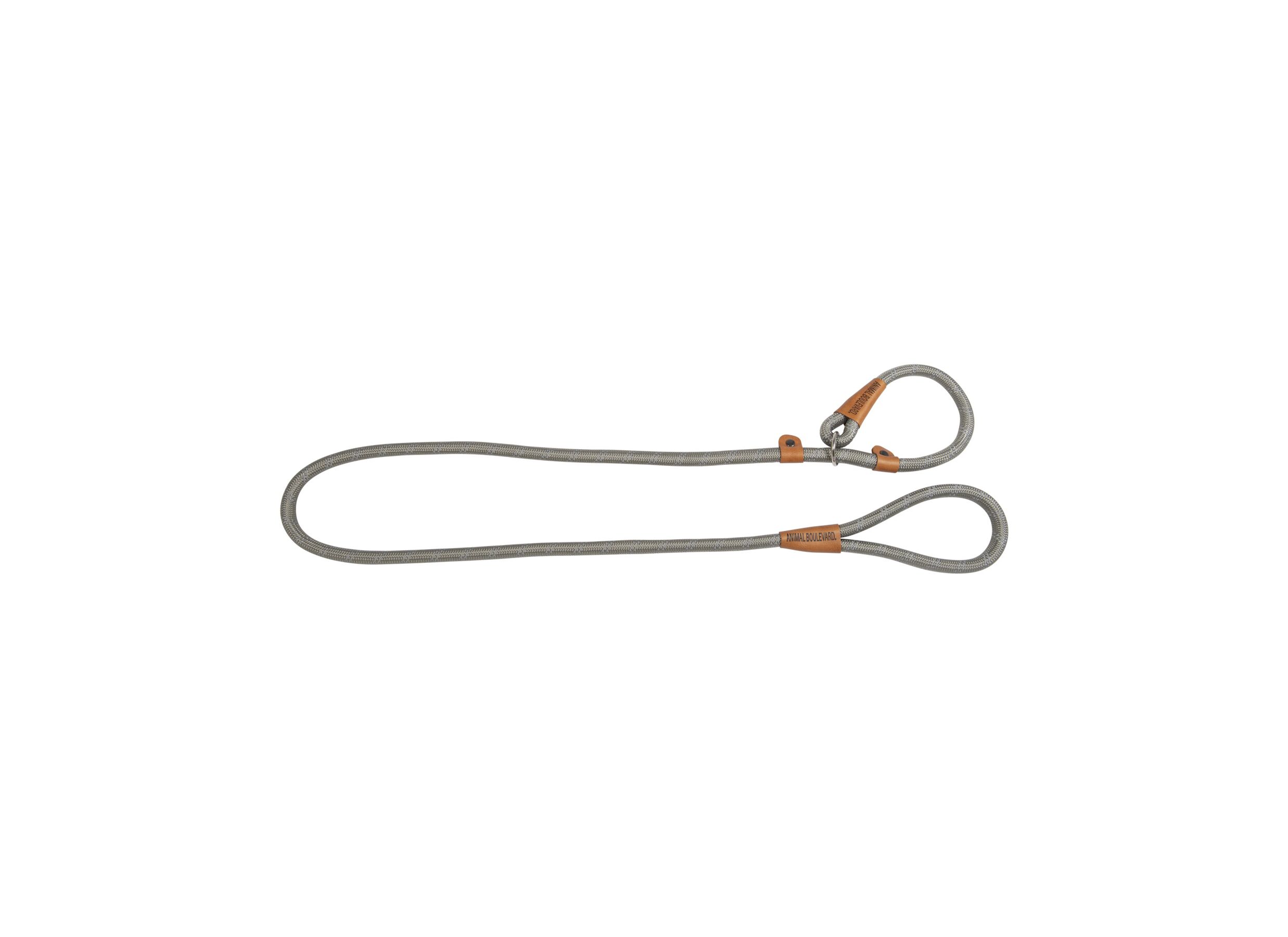 Leiband hond 180cm grijs