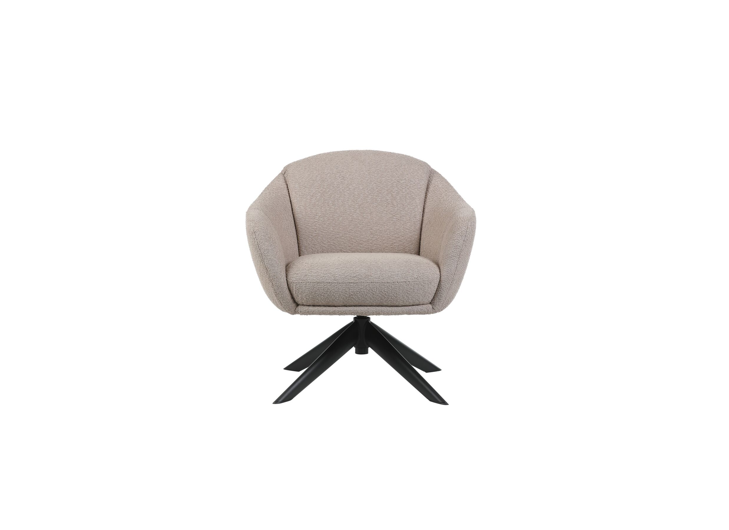 Aperçu - Fauteuil Brunch 74x73x76cm - chenille - gris
