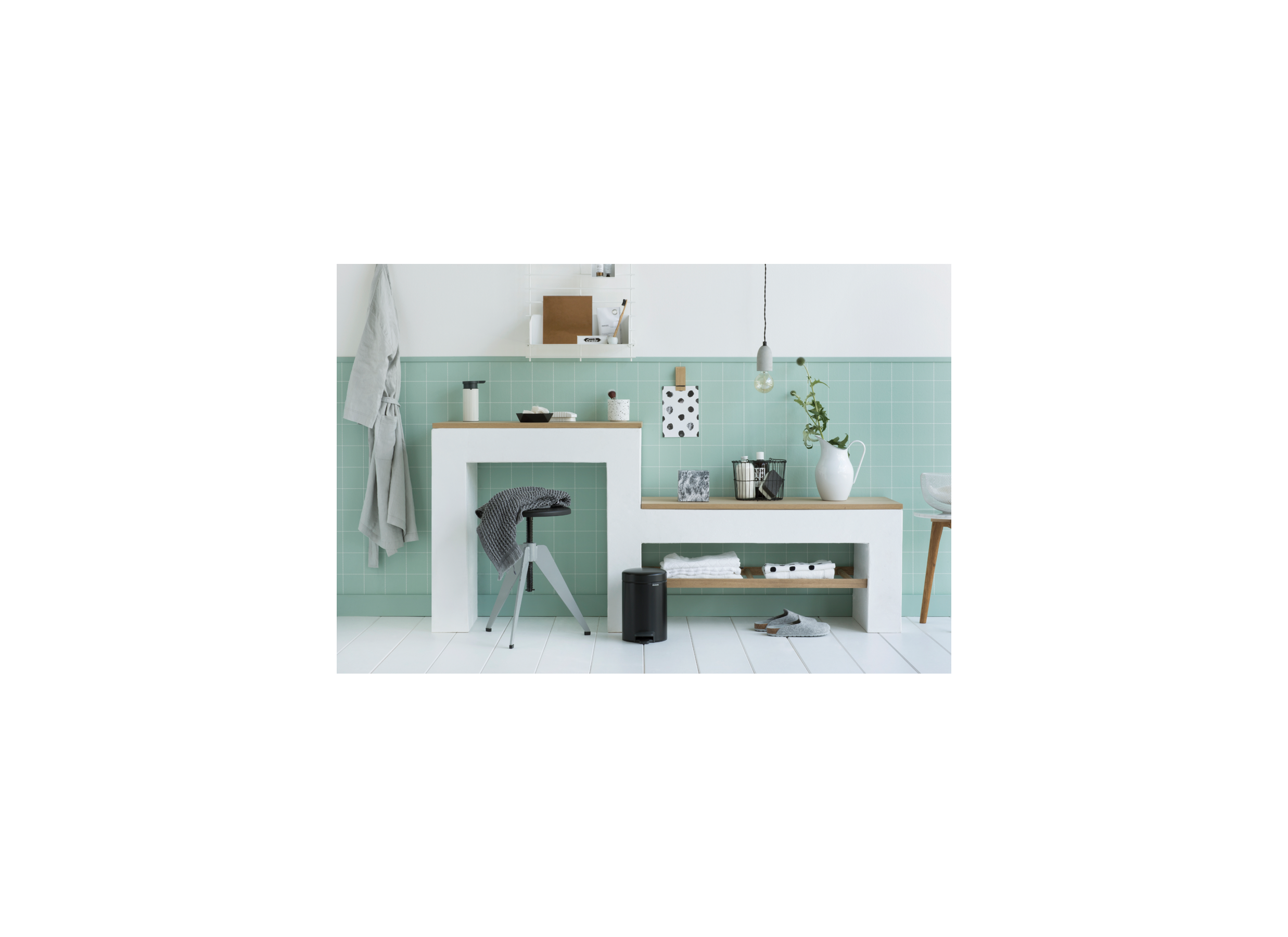 Sfeerfoto - Pedaalemmer NewIcon Brabantia 3L matt black