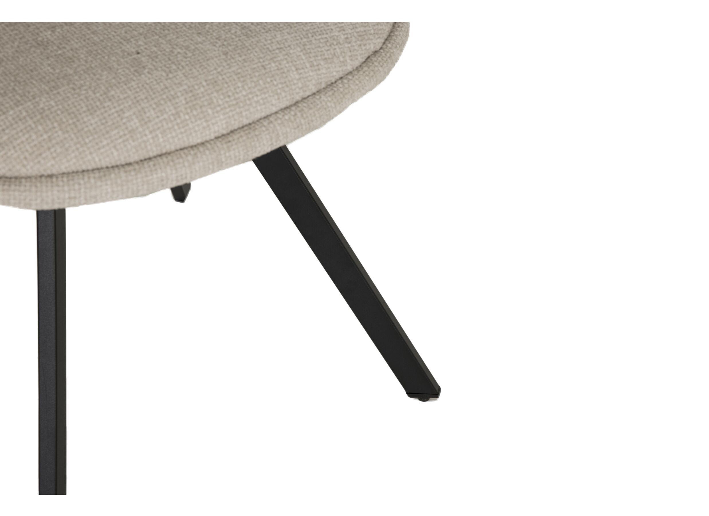 Detailfoto - Draaistoel Urbo 54,5x45x88cm - stof - beige