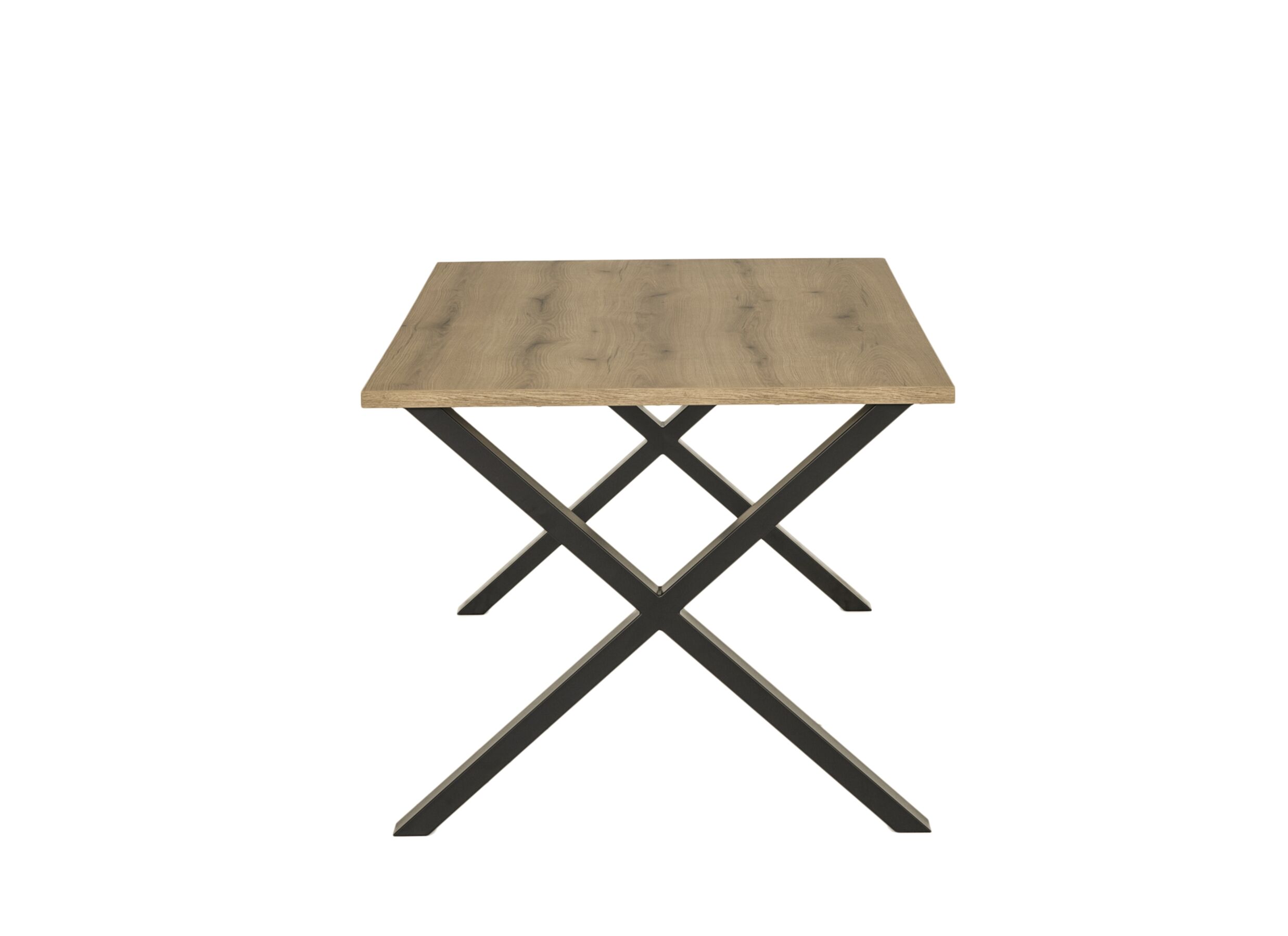 Aperçu - Table Bordo 200x95cm - décor - chêne etna/noir