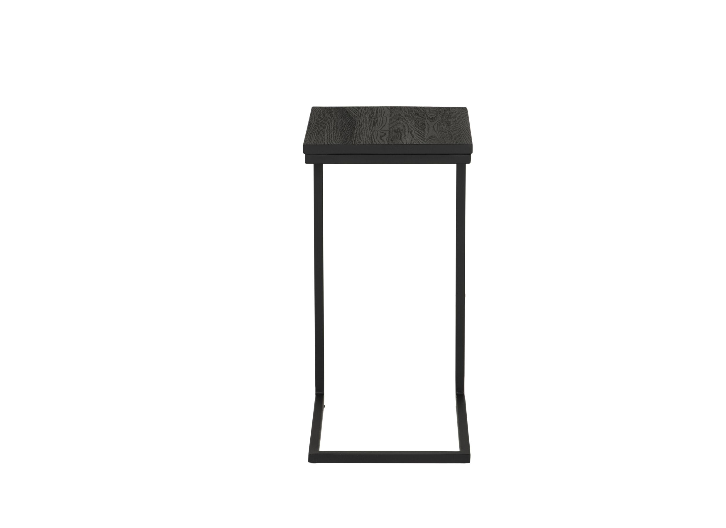 Aperçu - Table d'appoint Lucifer 40x33,3cm chêne massif noir