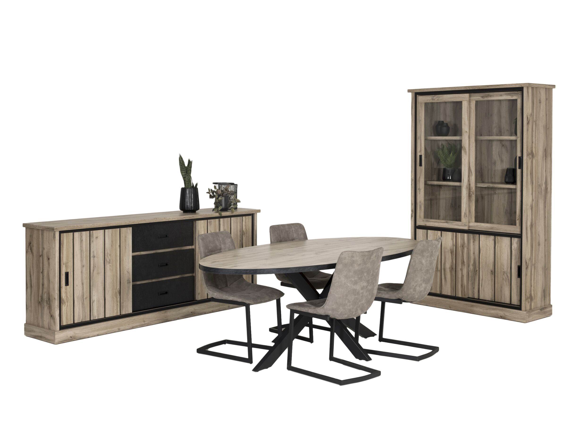 Setfoto - Tafel Elegance Elena 220x110cm - decor - canada oak