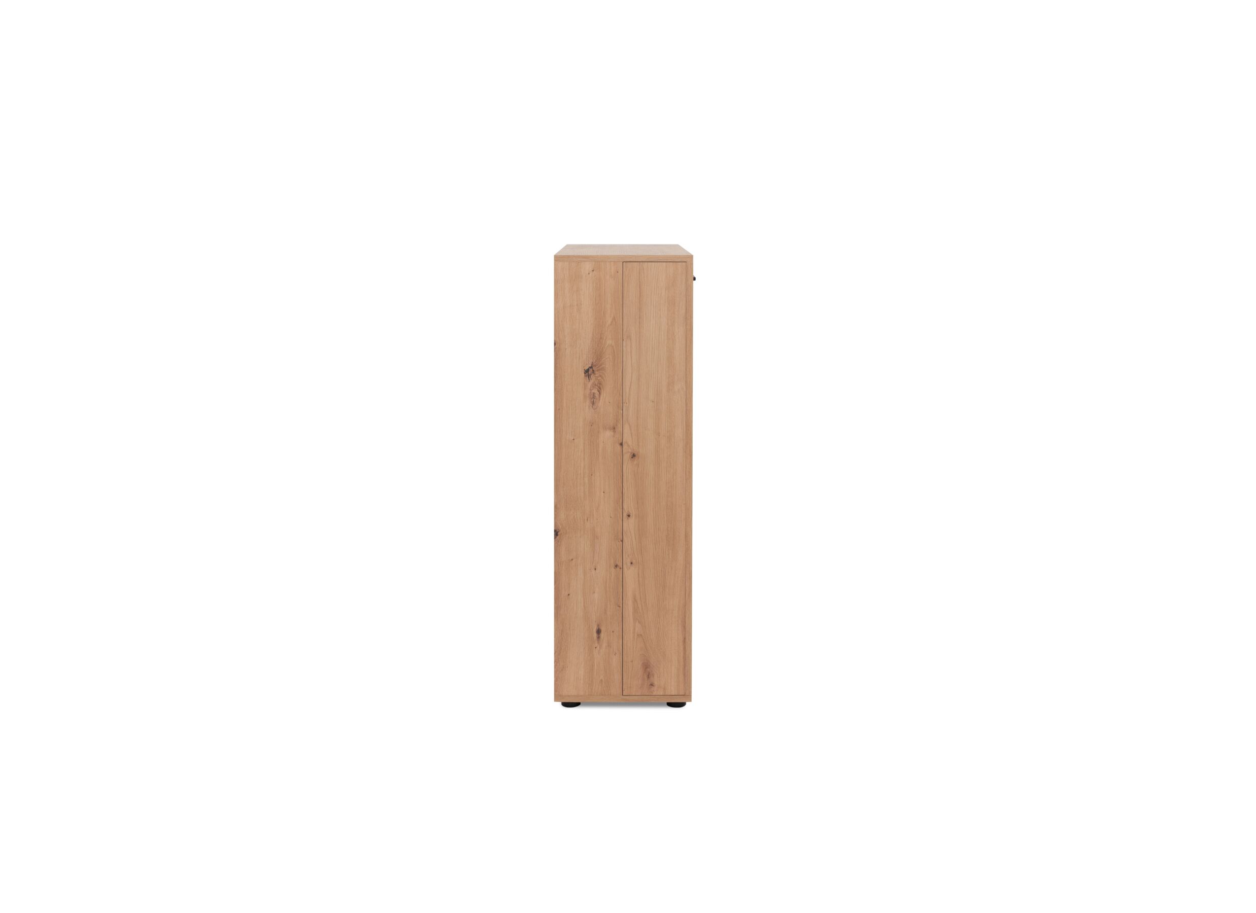 Schoenenkast Satos 100x34x110cm - melamine - artisanale eik