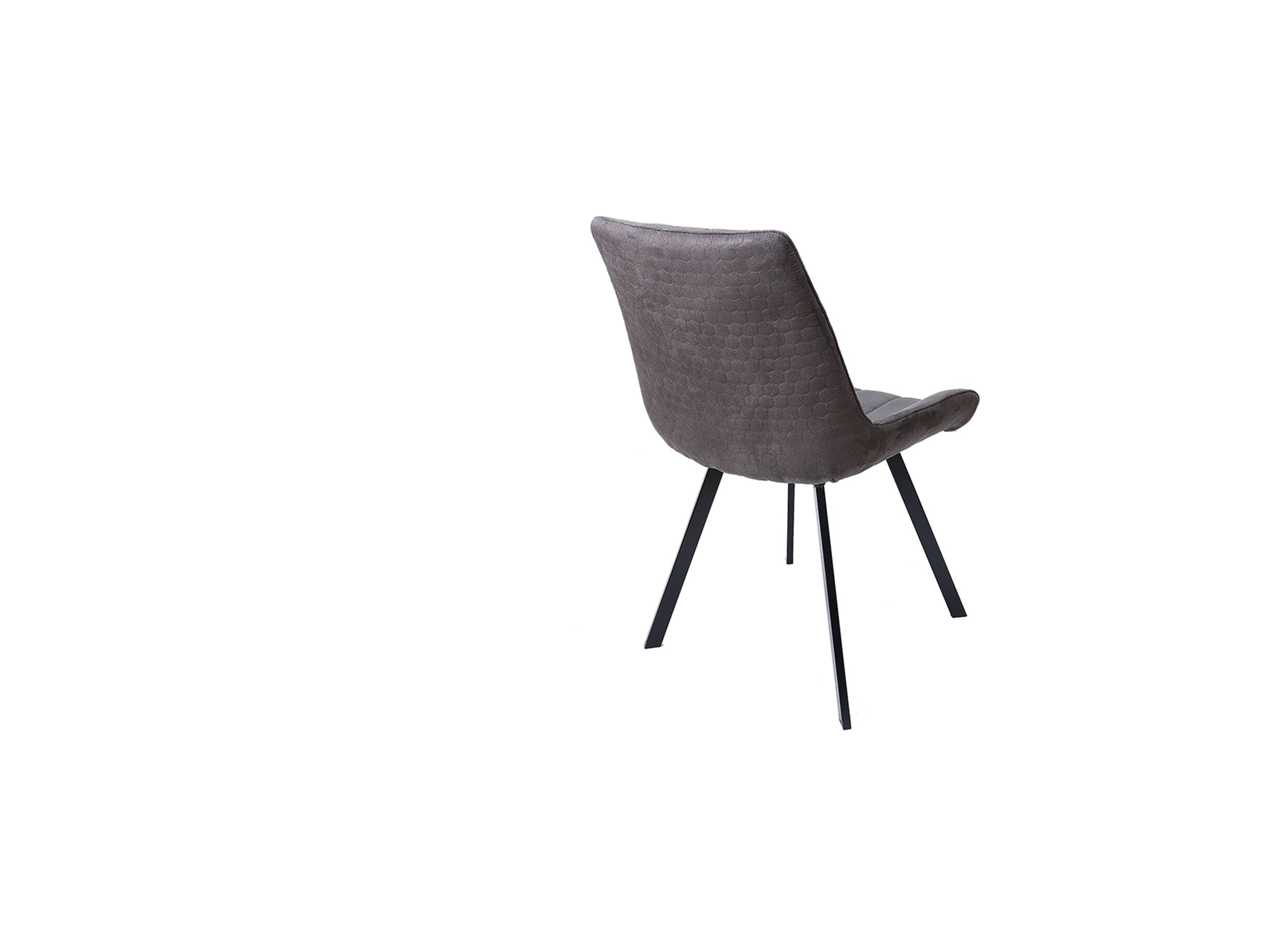 Stoel S150 53x65x85cm - microvezel - vintage grijs
