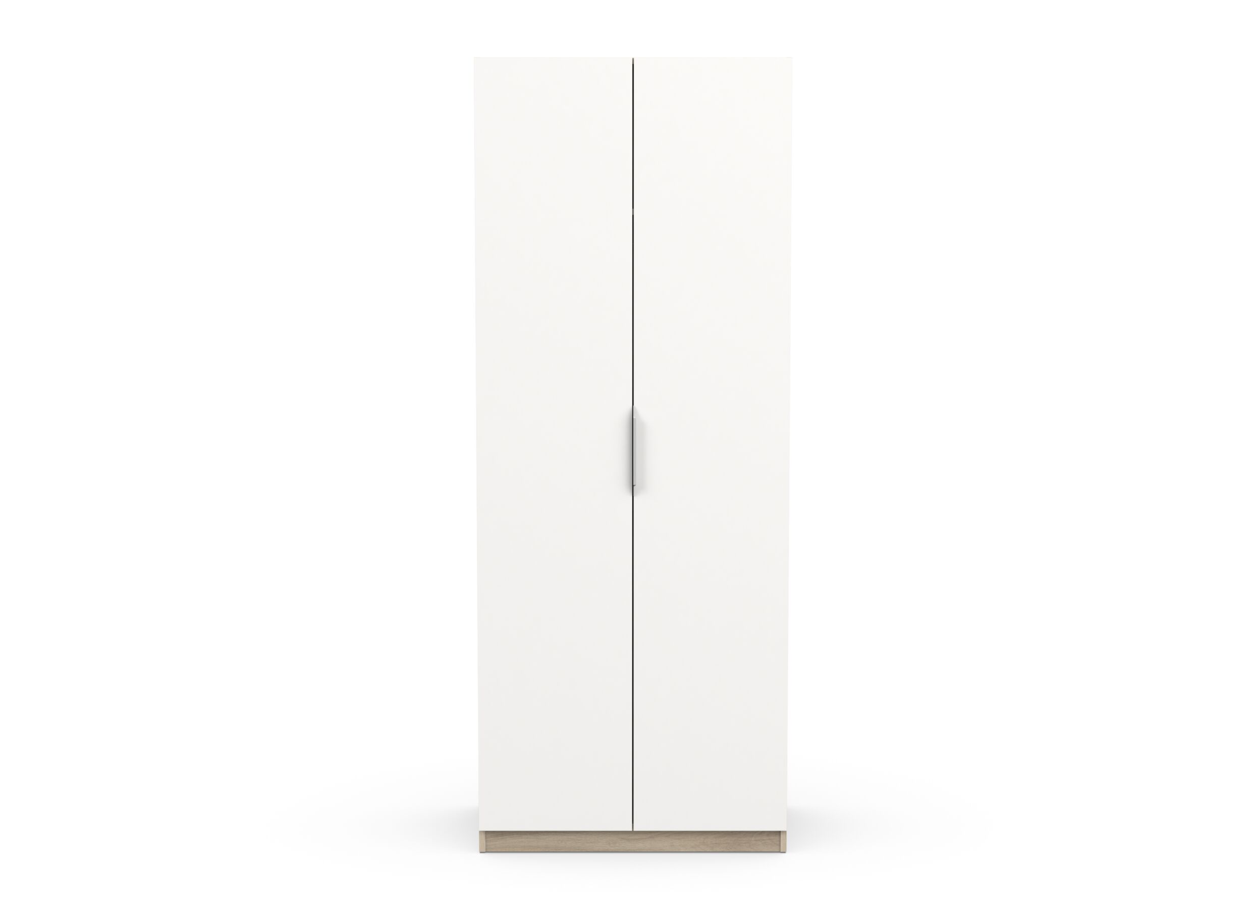 Garde-robe Ghost 79cm - décor - chêne kronberg/blanc