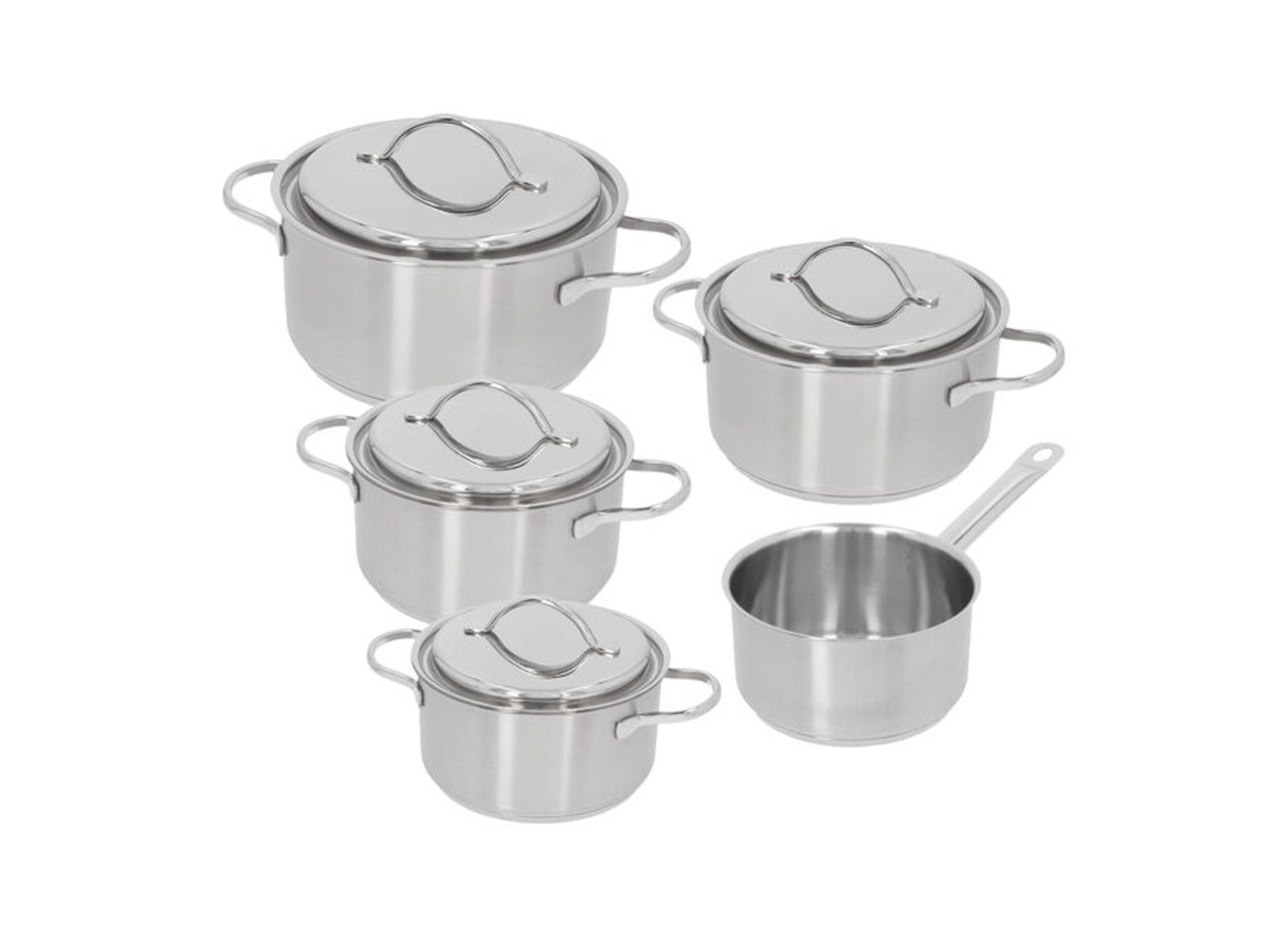 Plus Important - Set de casseroles Resto 3 Demeyere 5 pièces