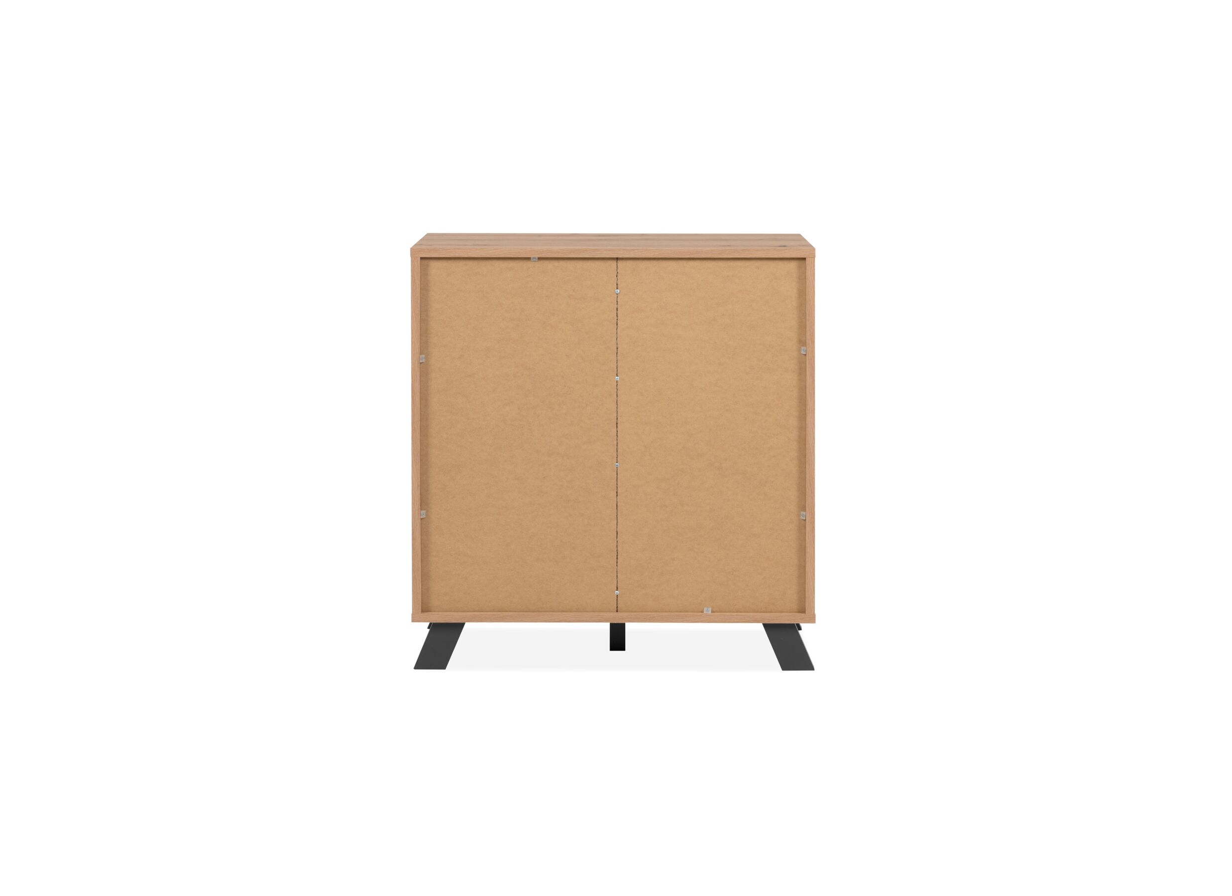 Aperçu - Commode Medan 80x40x85cm -mélamine - chêne artisanal