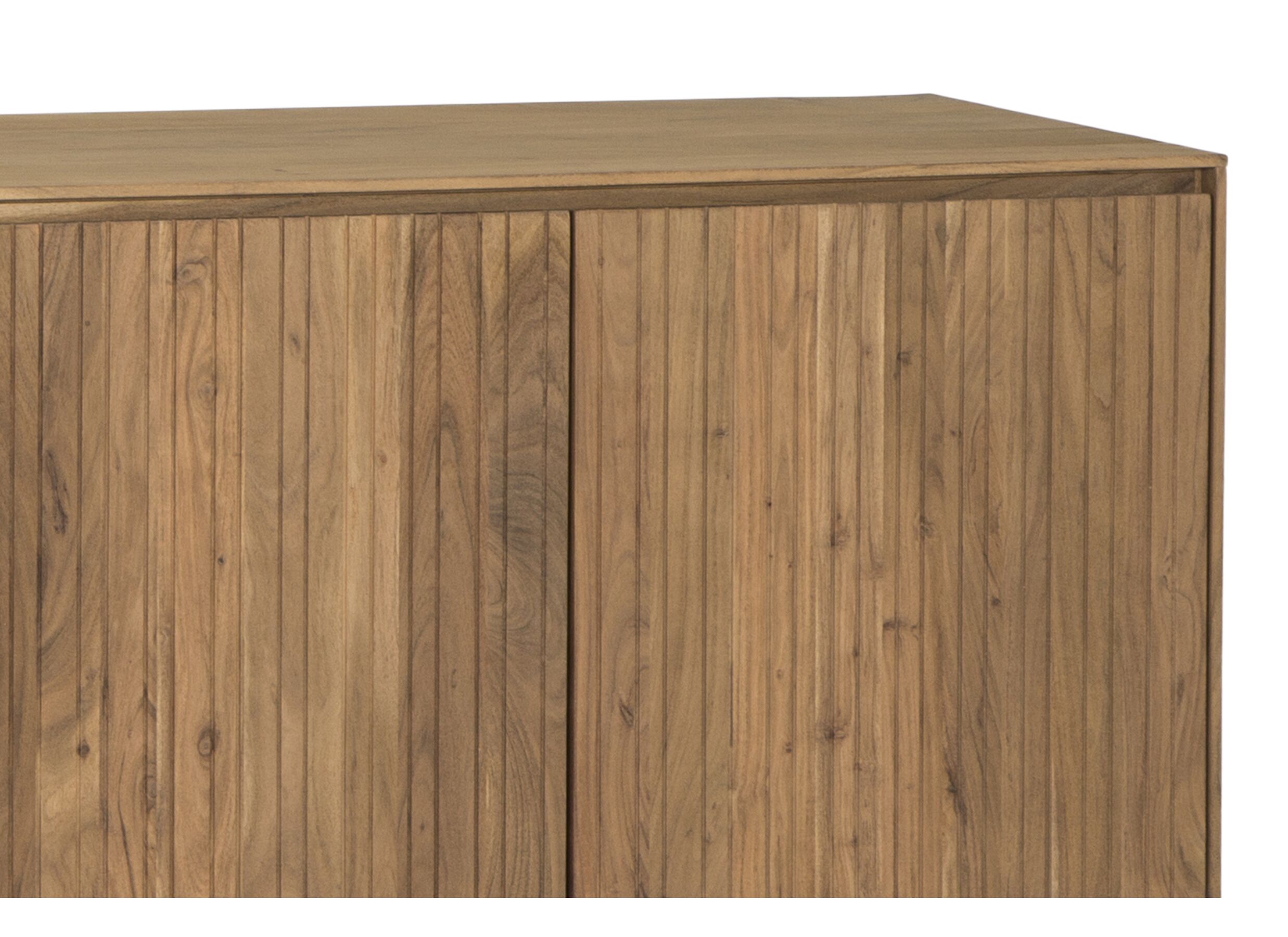 Buffet Aquilano 225cm - acacia massif - naturel