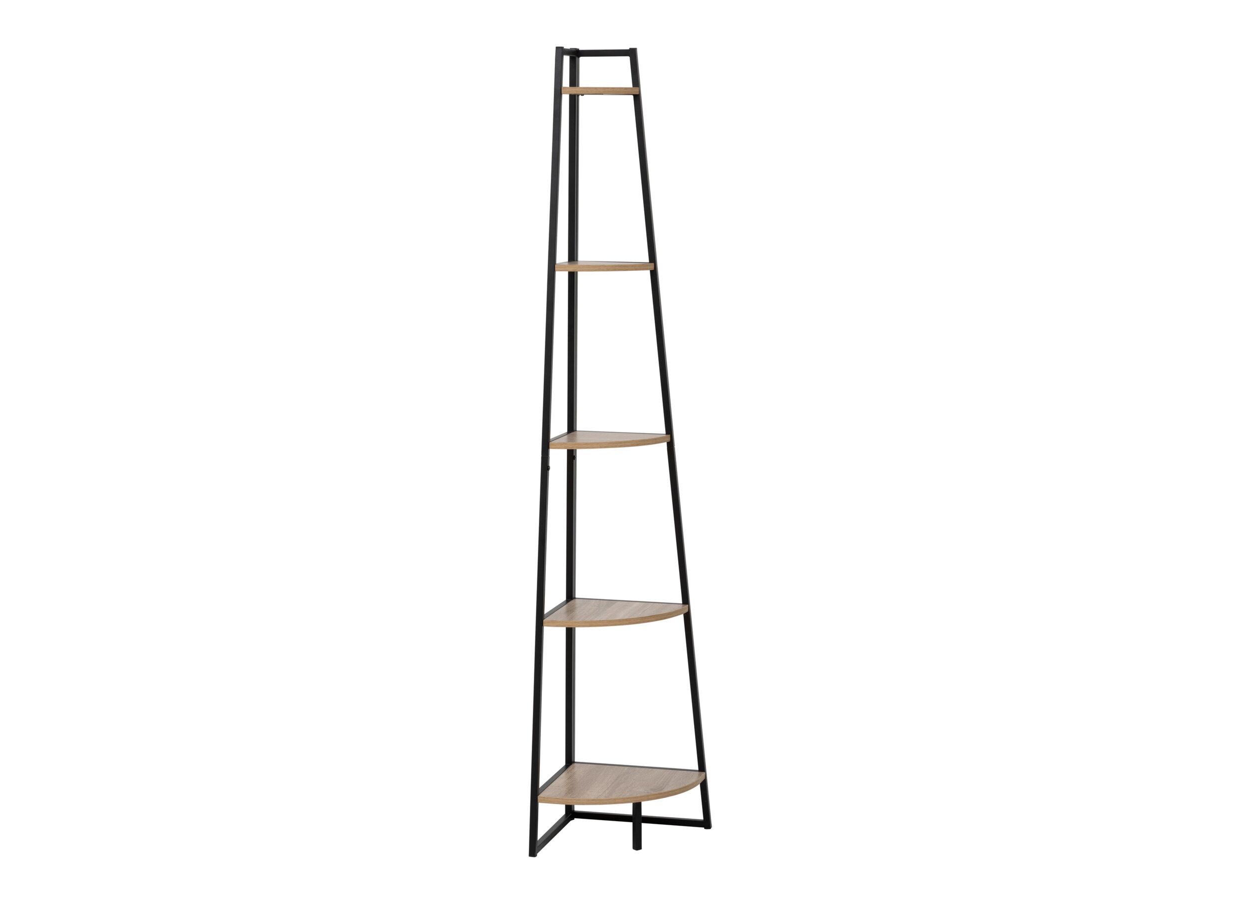 Aperçu - Étagère d'angle 32x32x180cm - bois & fer - beige