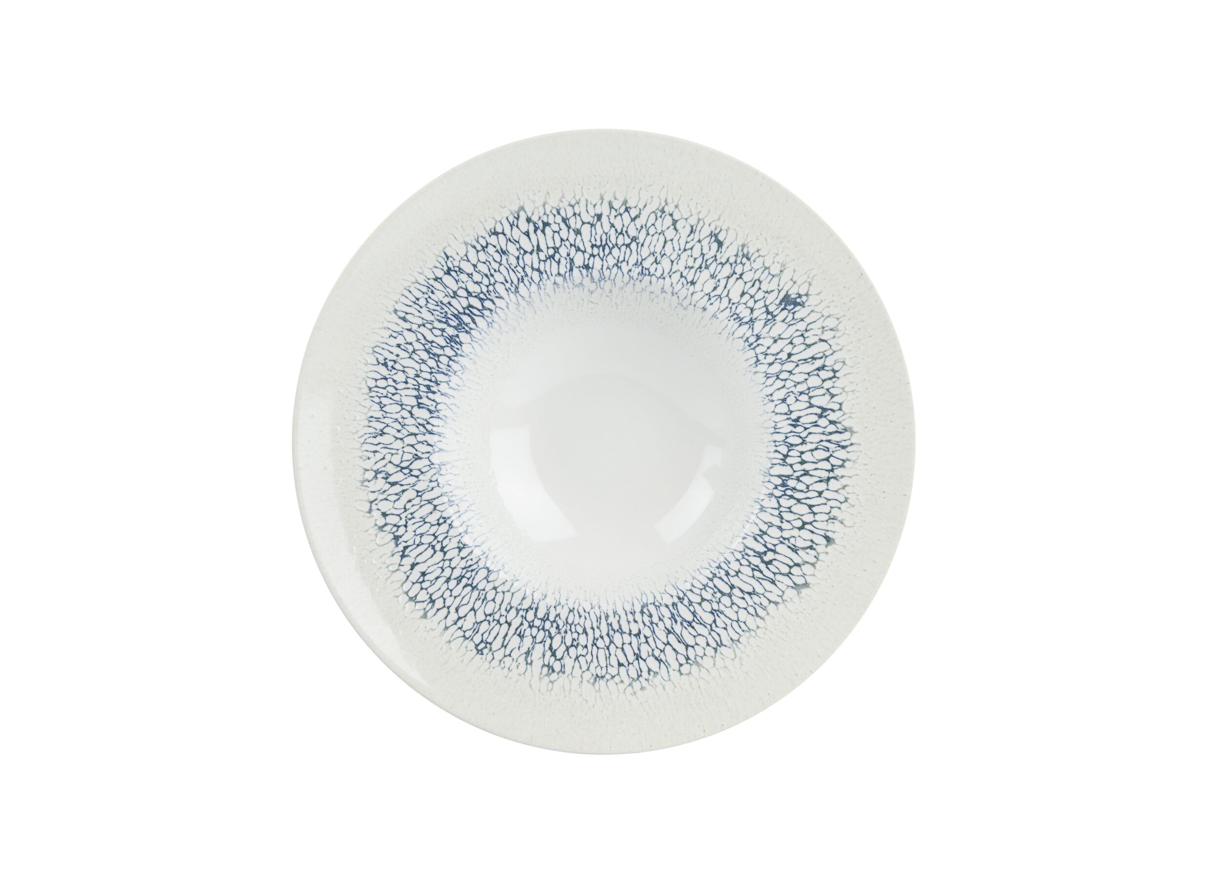 Overzichtsfoto - Pastabord Amalfi Azure Ø29cm - aardewerk - wit