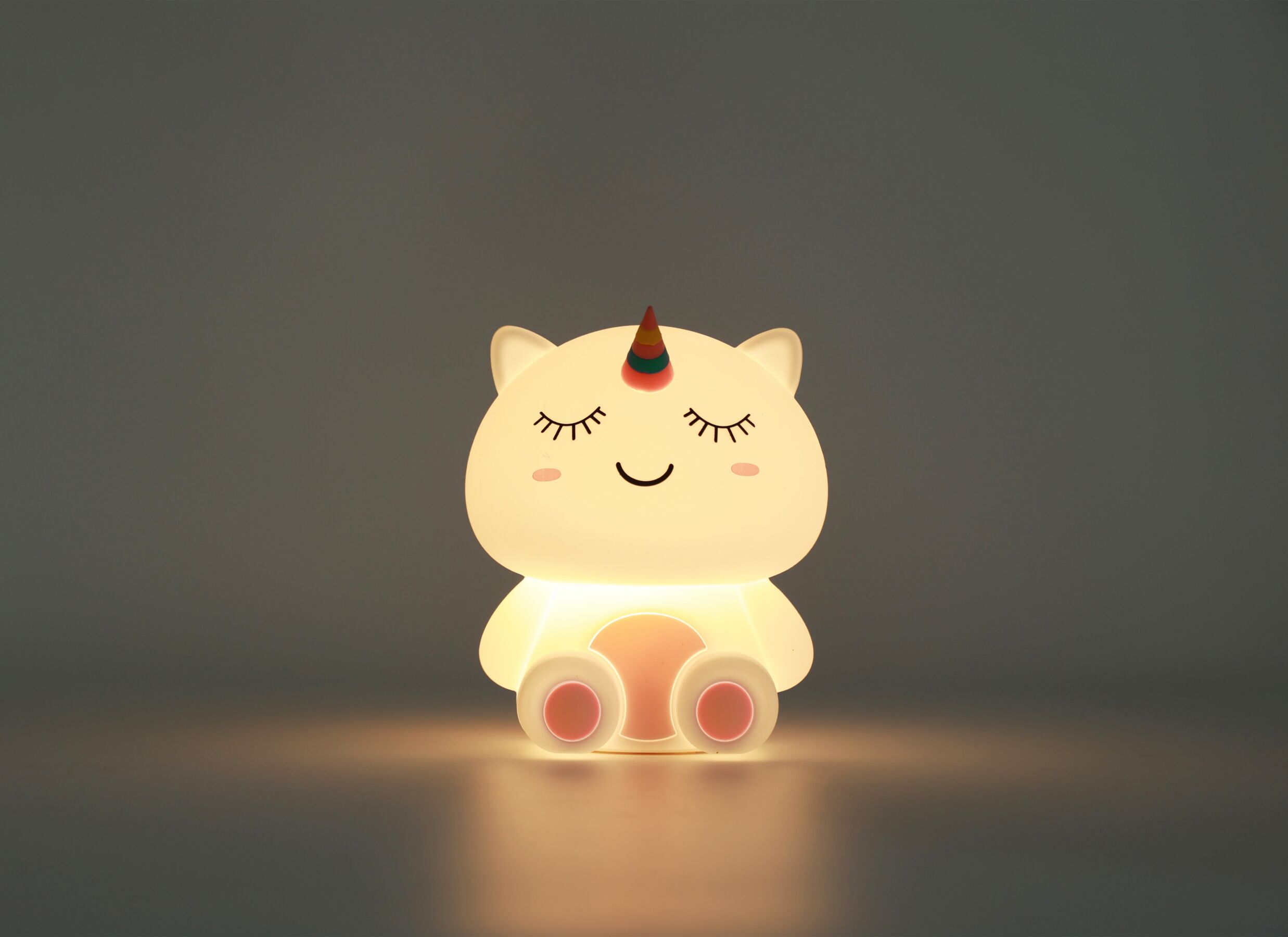 Sfeerfoto - Nachtlampje Silicone Unicorn