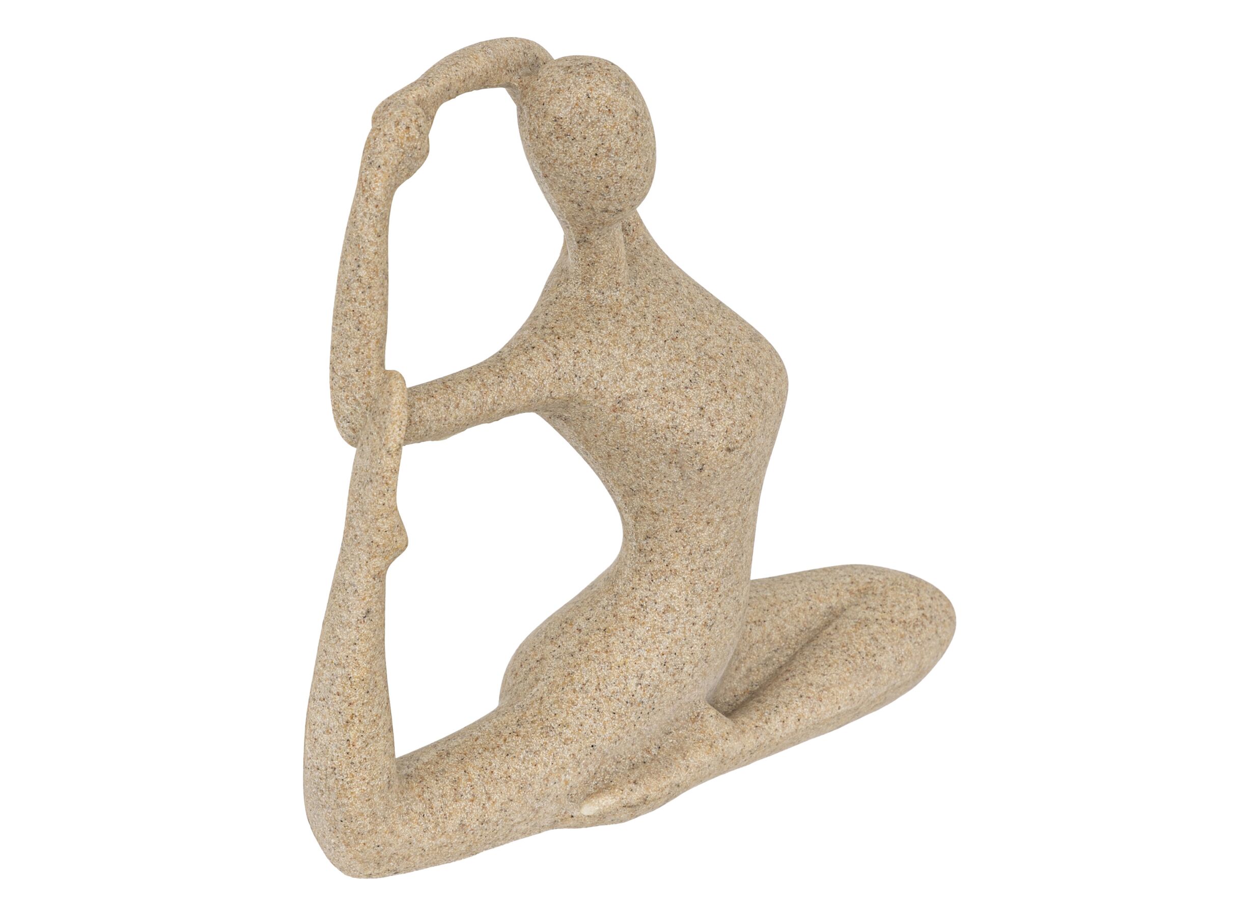 Aperçu - Déco Femme Aby H19cm - polystone - beige